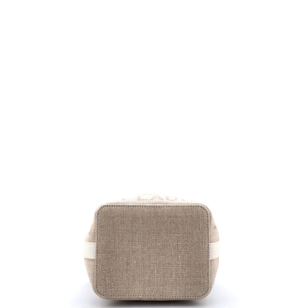 Rive Gauche Bucket Bag Canvas Mini
