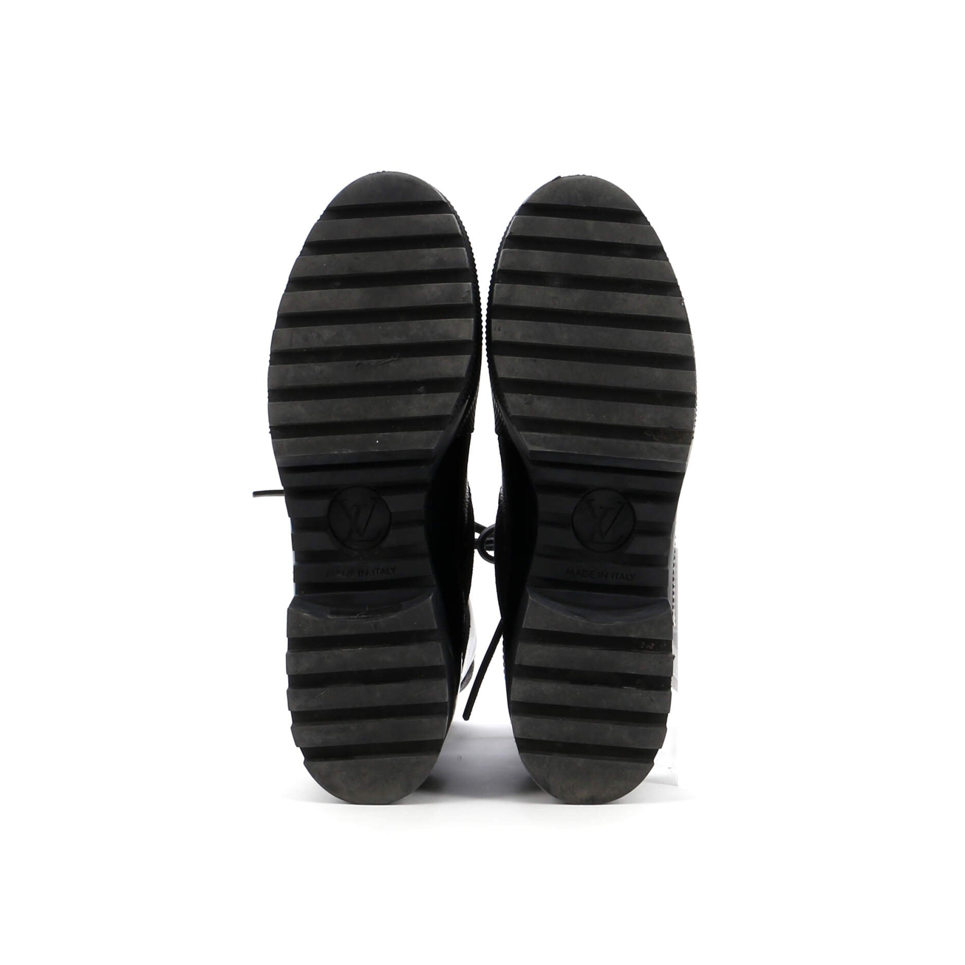 Women's Laureate Platform Desert Boots Limited Edition World Tour Suede with Monogram Canvas and Leather