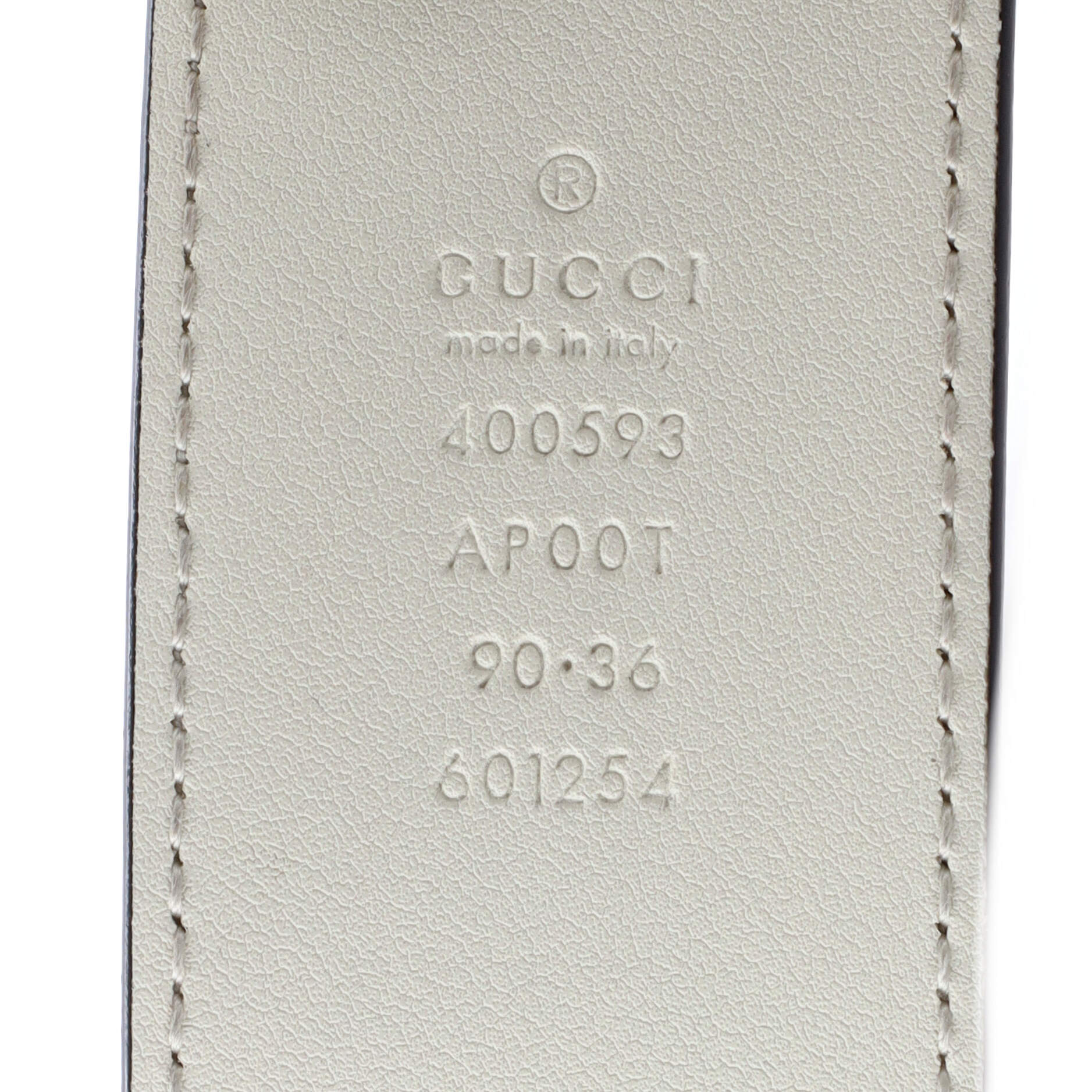 GG Marmont Belt Leather Wide 110