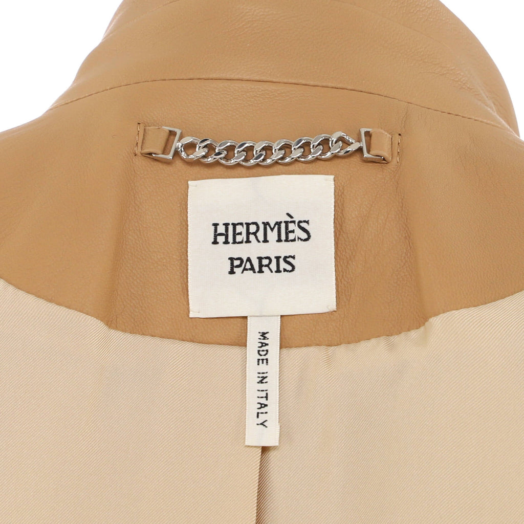 Women's Equestrian Button Jacket Leather