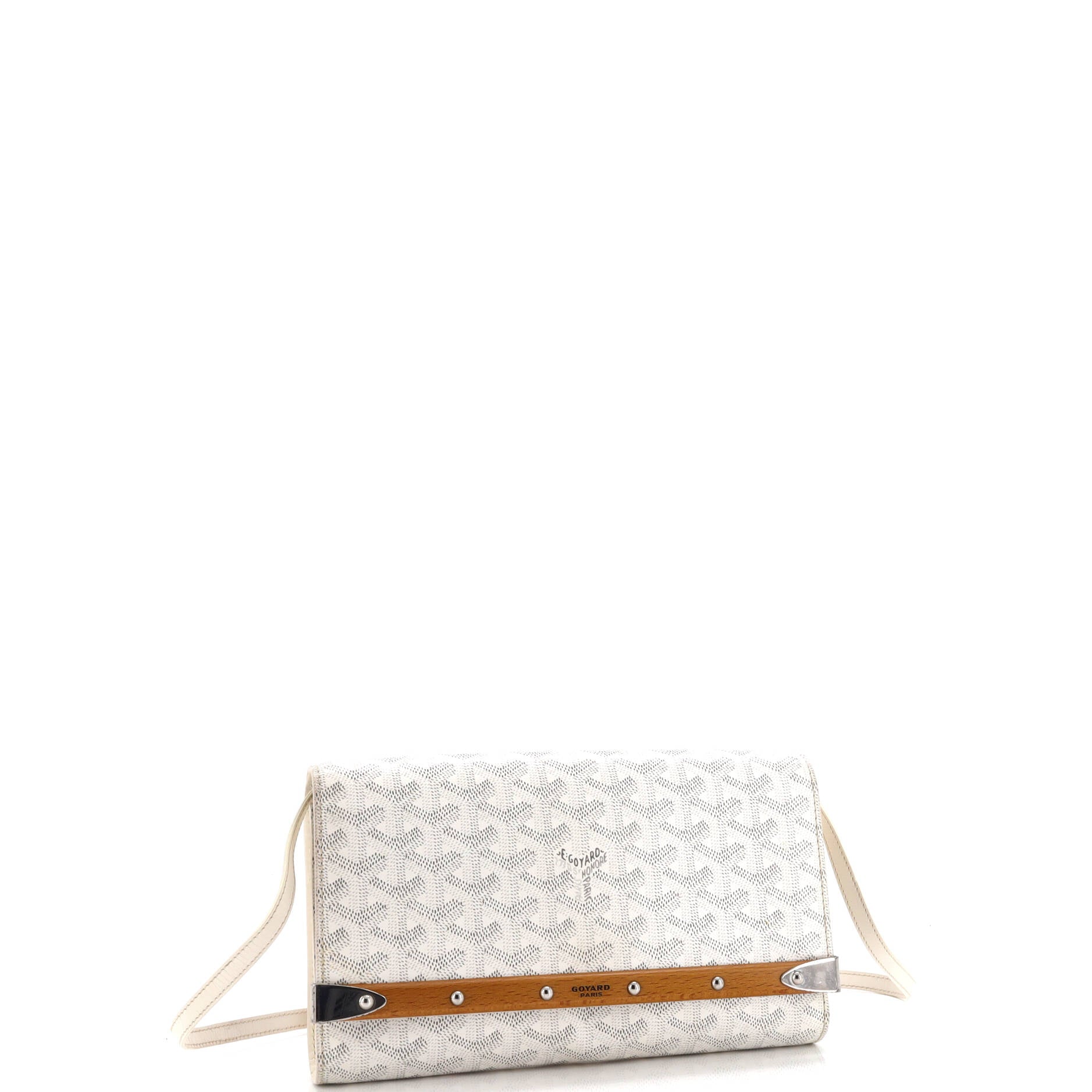 Monte Carlo Clutch with Strap Coated Canvas PM
