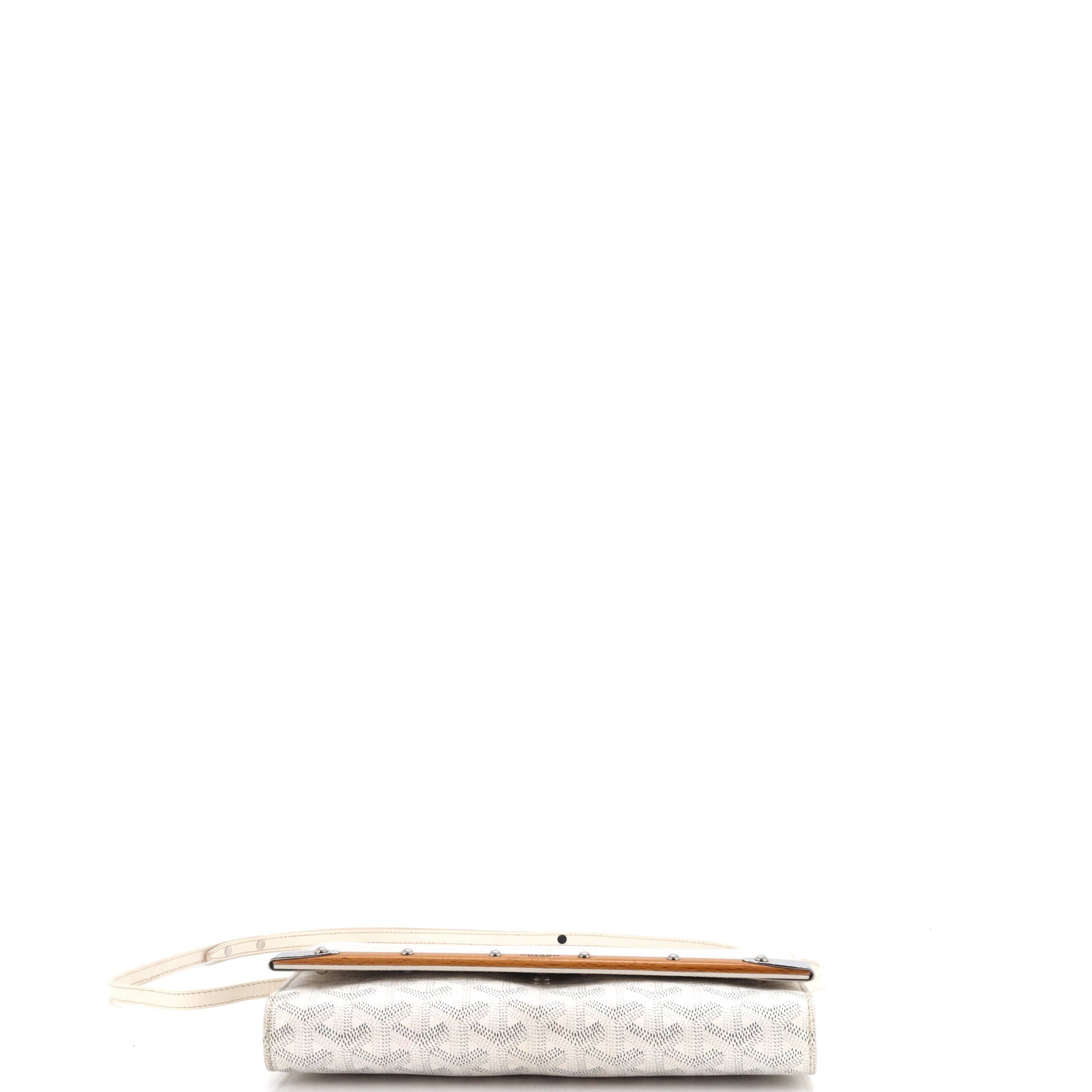 Monte Carlo Clutch with Strap Coated Canvas PM