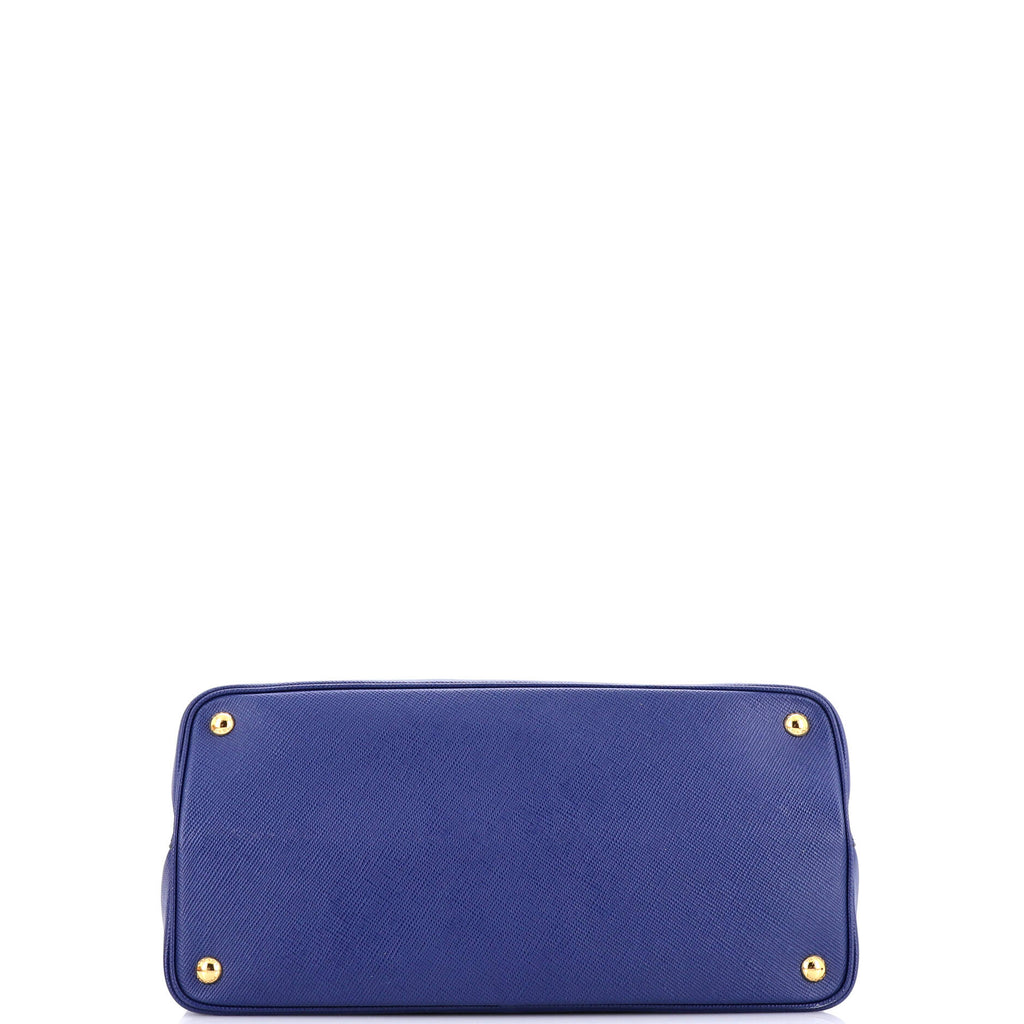 Cuir Double Tote Saffiano Leather Large