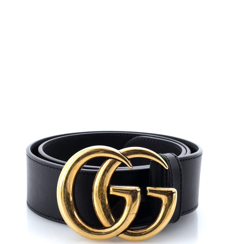 GG Marmont Belt Leather Wide 70
