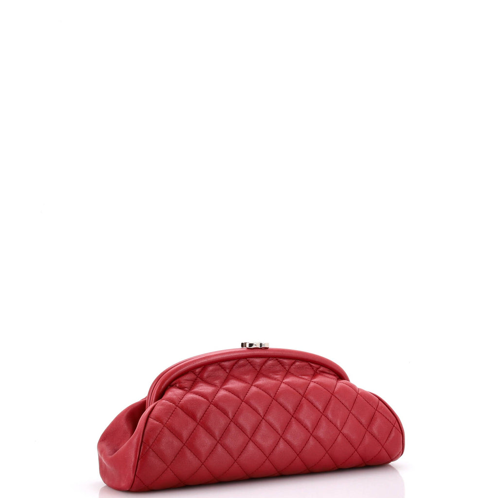 Timeless Clutch Quilted Lambskin