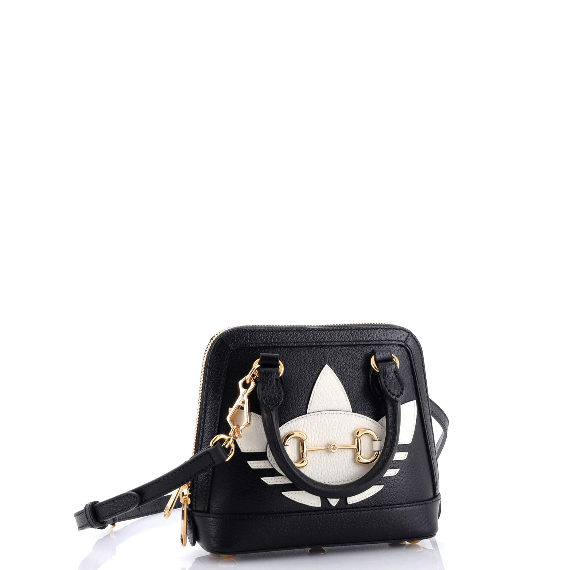 x Adidas Horsebit 1955 Top Handle Bag Leather with Applique Mini