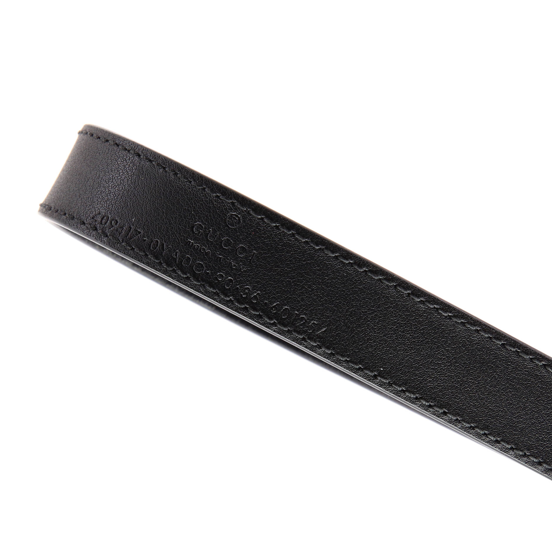 GG Marmont Belt Leather Thin 80