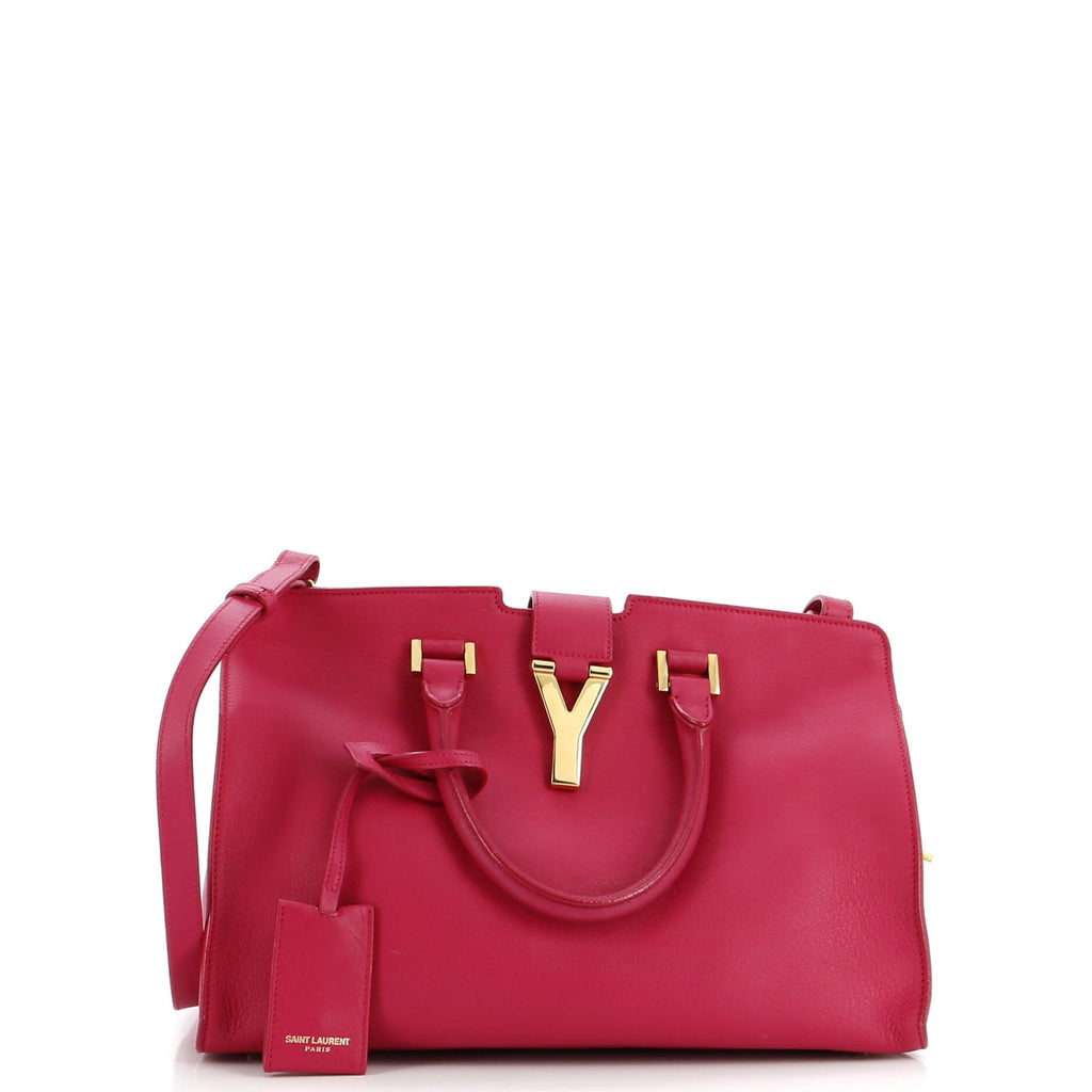 Classic Y Cabas Leather Small