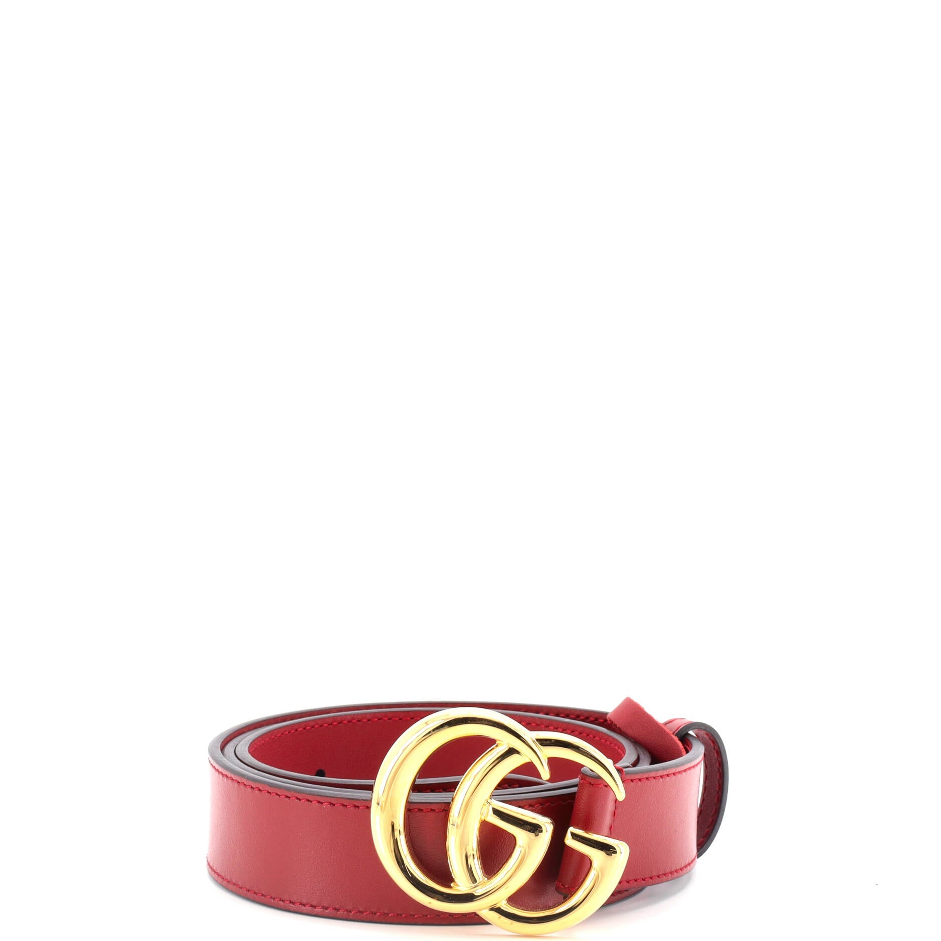 GG Marmont Belt Leather Thin 100