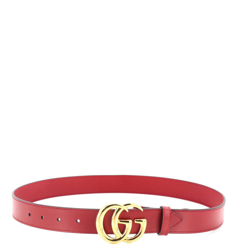 GG Marmont Belt Leather Thin 100