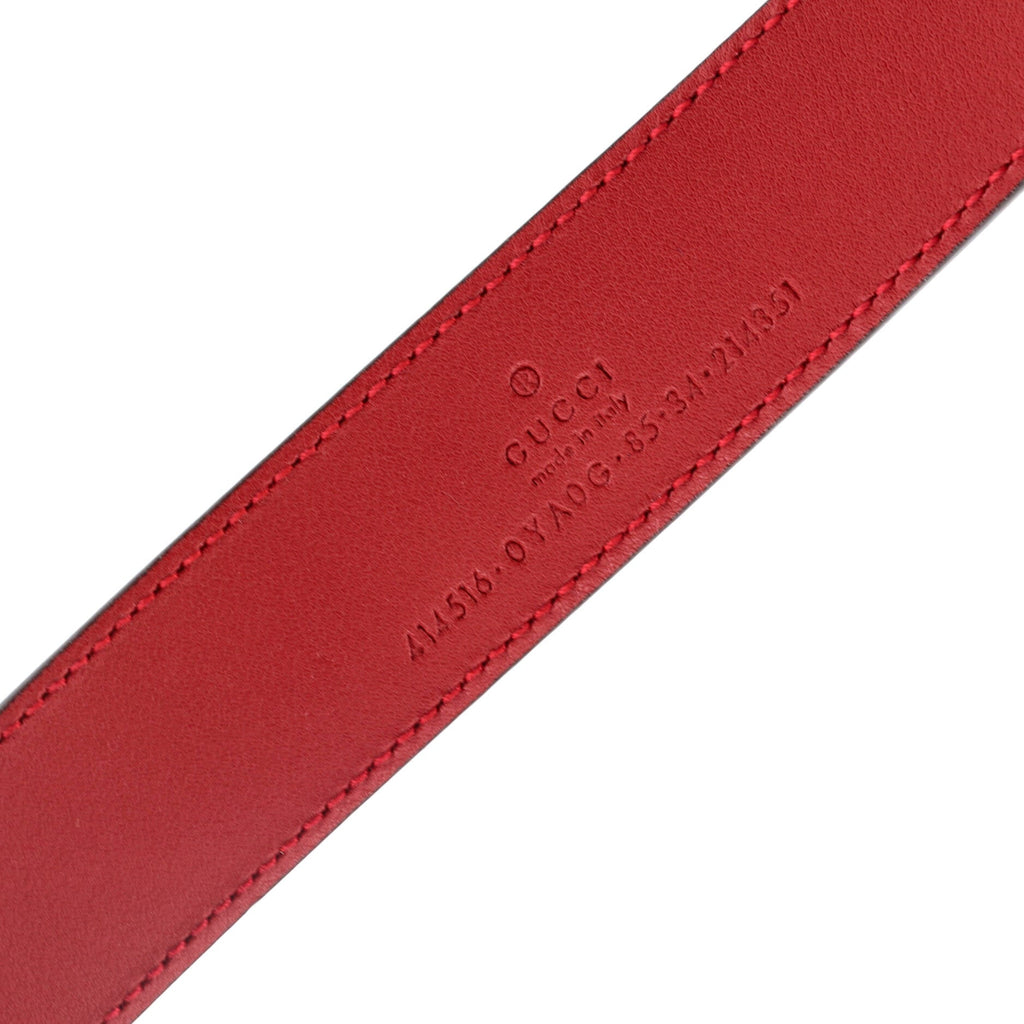 GG Marmont Belt Leather Thin 100