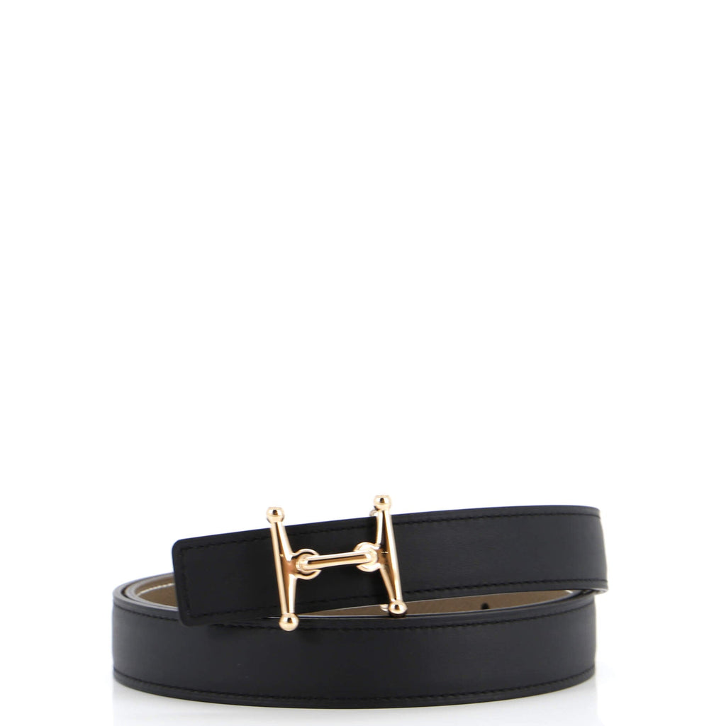 Mors H Reversible Belt Leather Thin 100