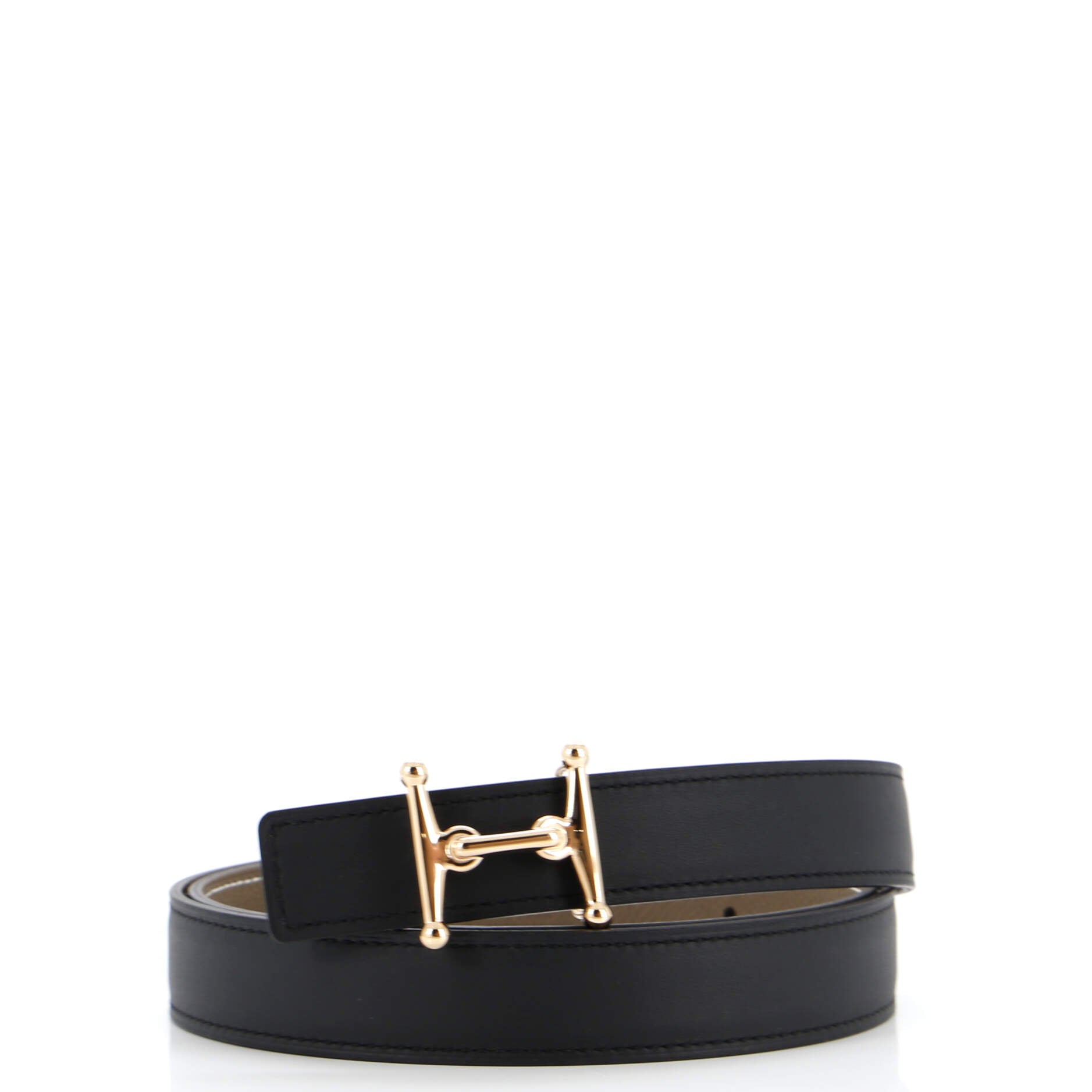 Mors H Reversible Belt Leather Thin 100