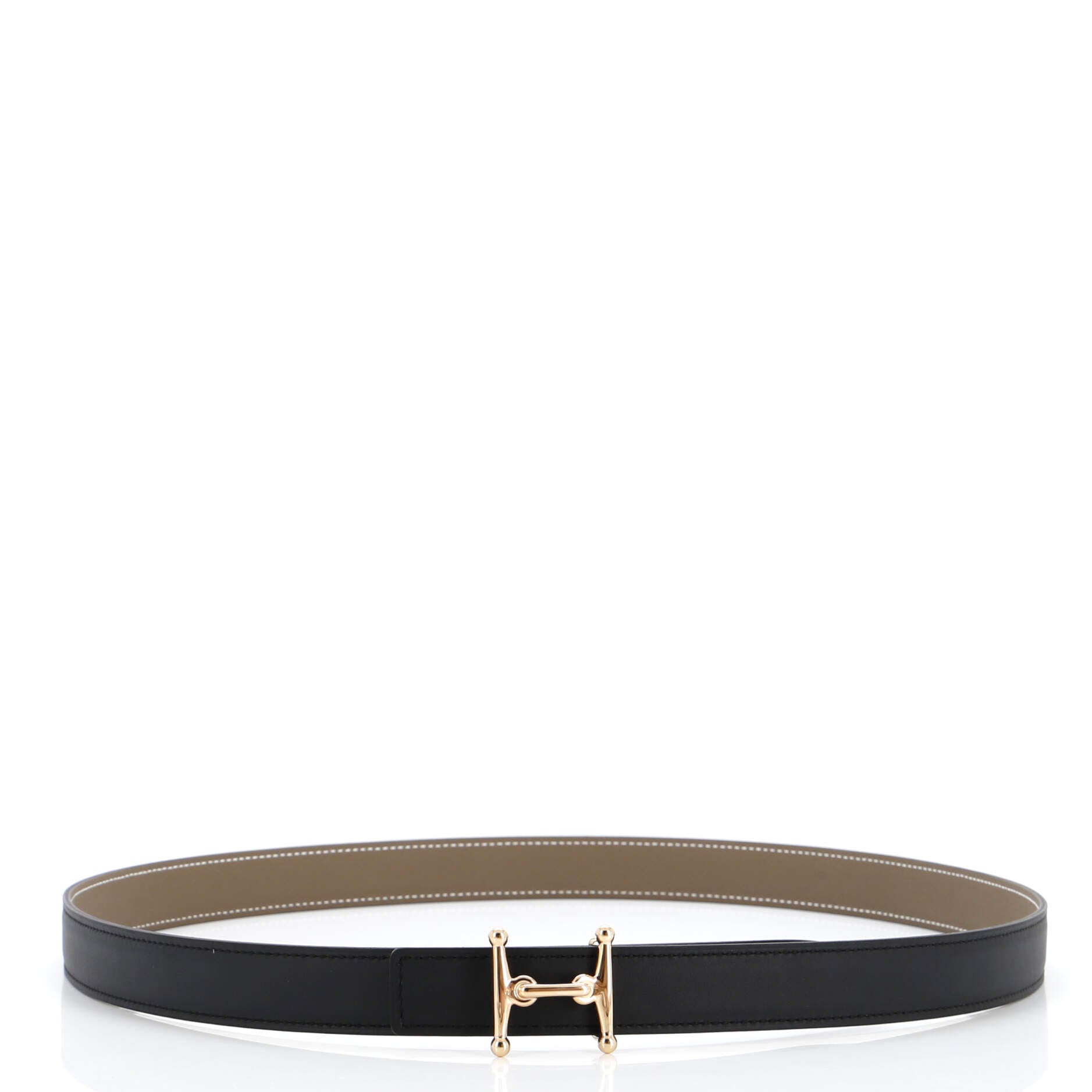Mors H Reversible Belt Leather Thin 100