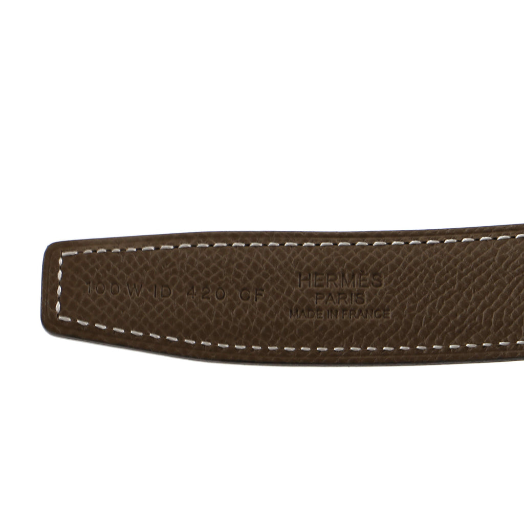 Mors H Reversible Belt Leather Thin 100