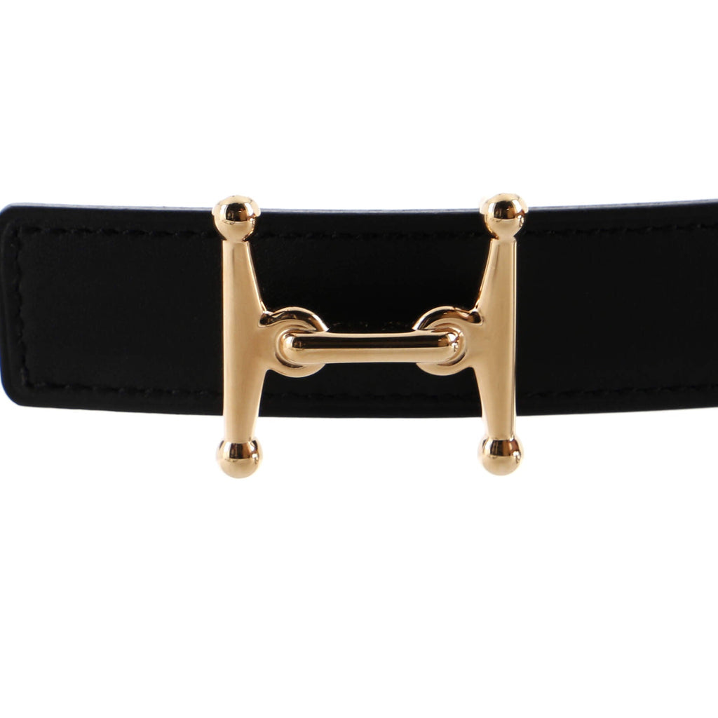 Mors H Reversible Belt Leather Thin 100