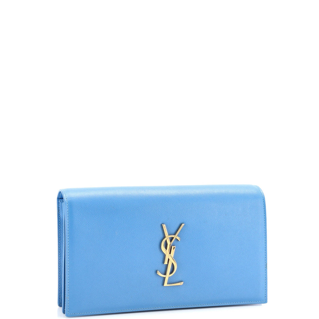 Classic Monogram Clutch Leather Long