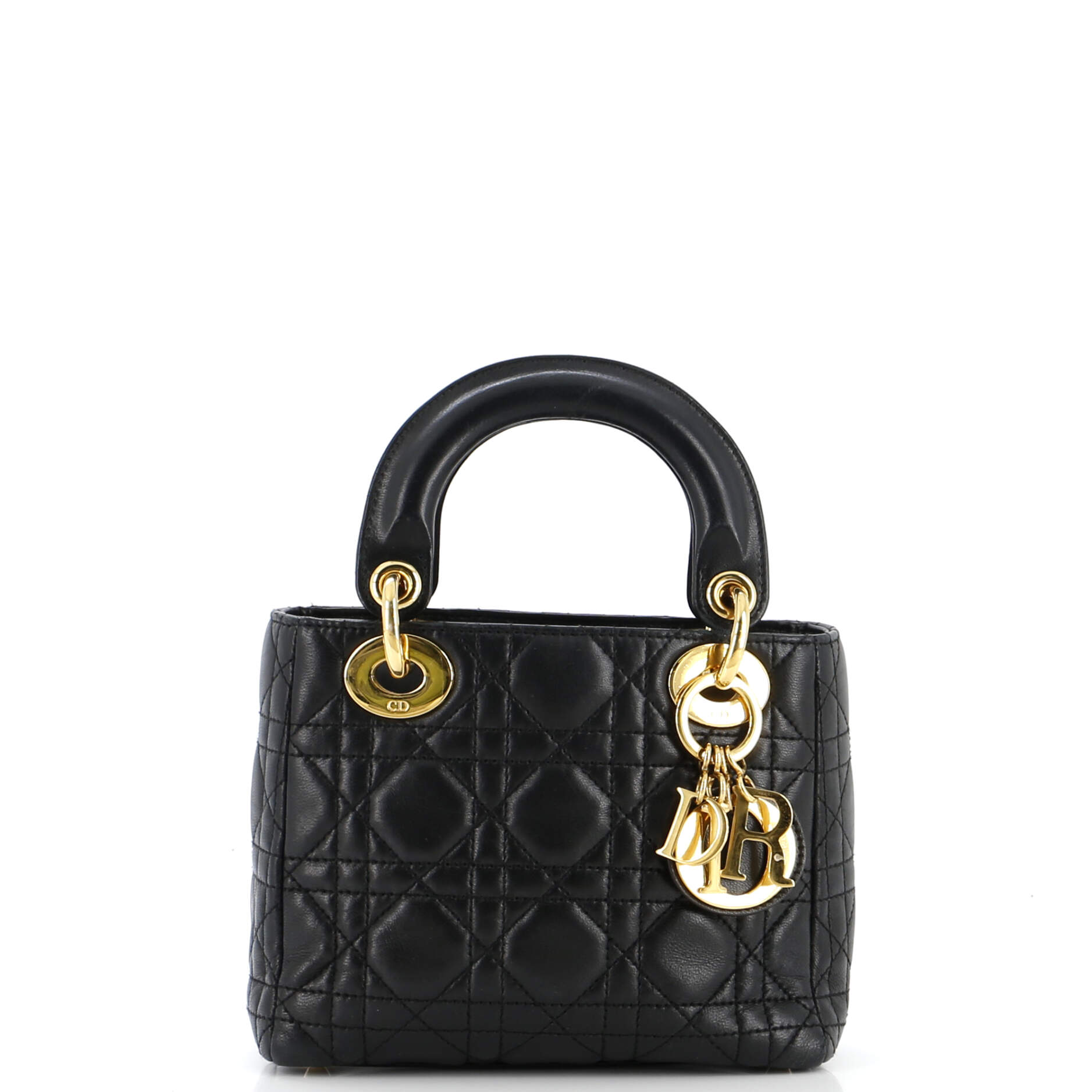 Lady Dior Bag Cannage Quilt Lambskin Mini