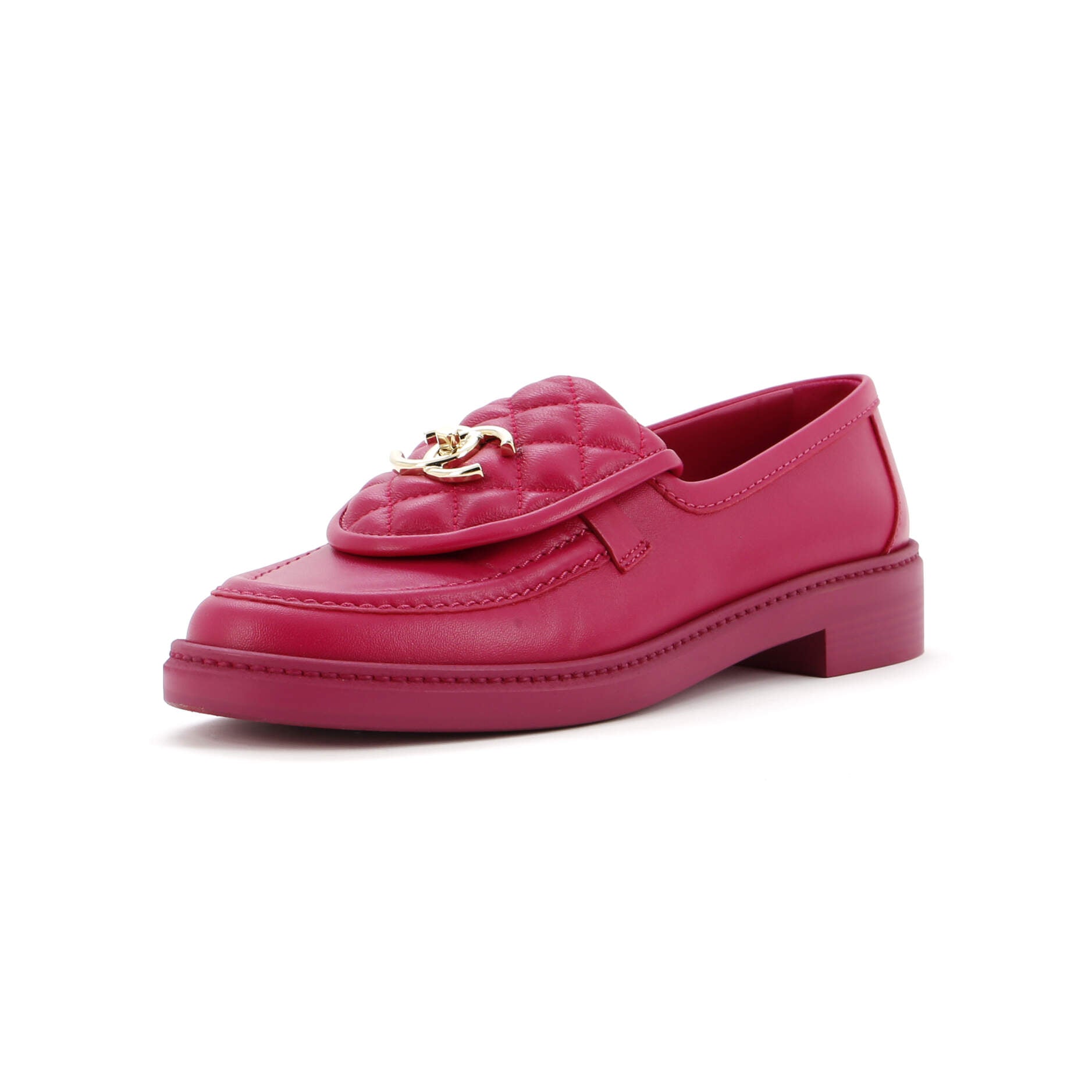 Women's CC Loafers Quilted Leather