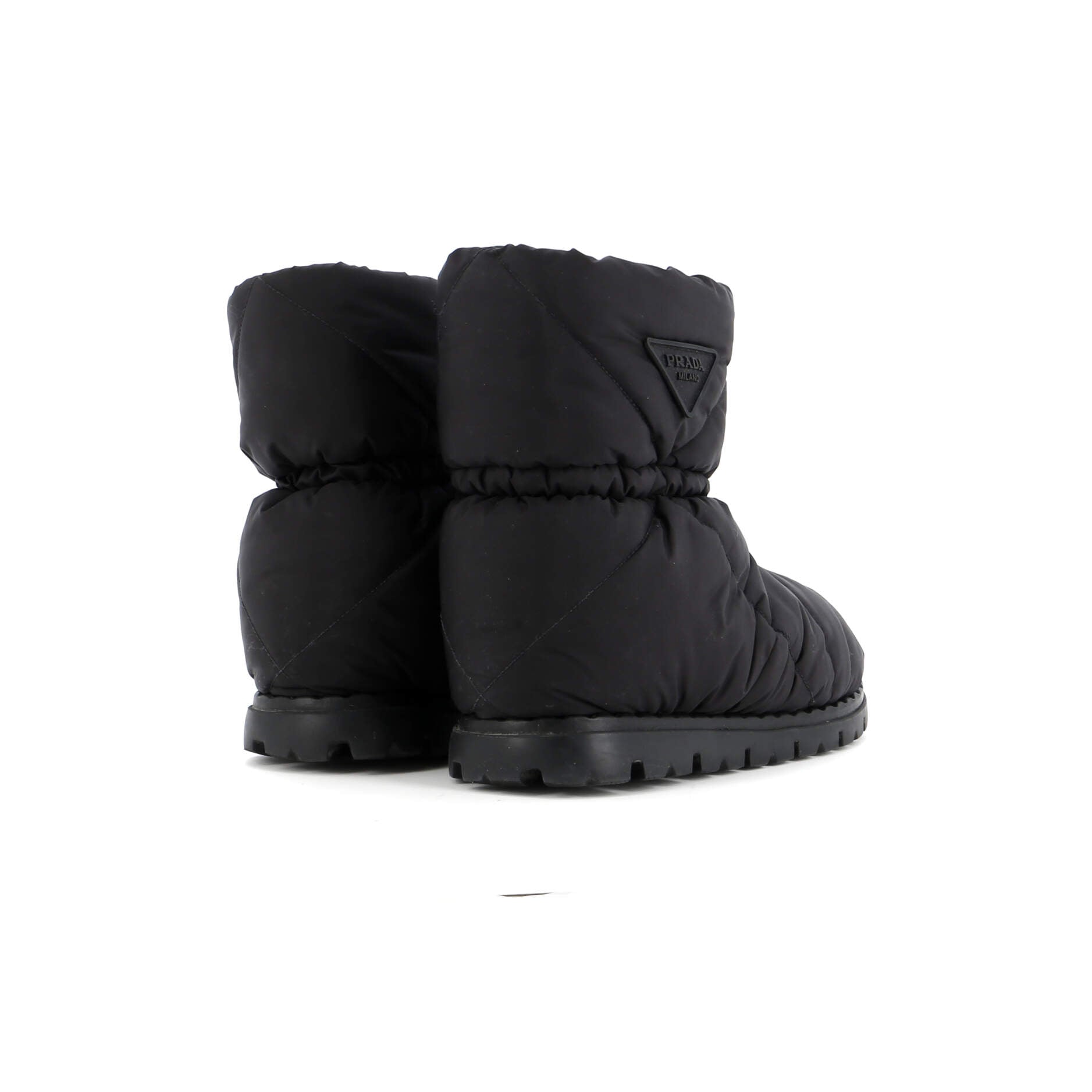 Women's Padded Snow Boots Quilted Nylon