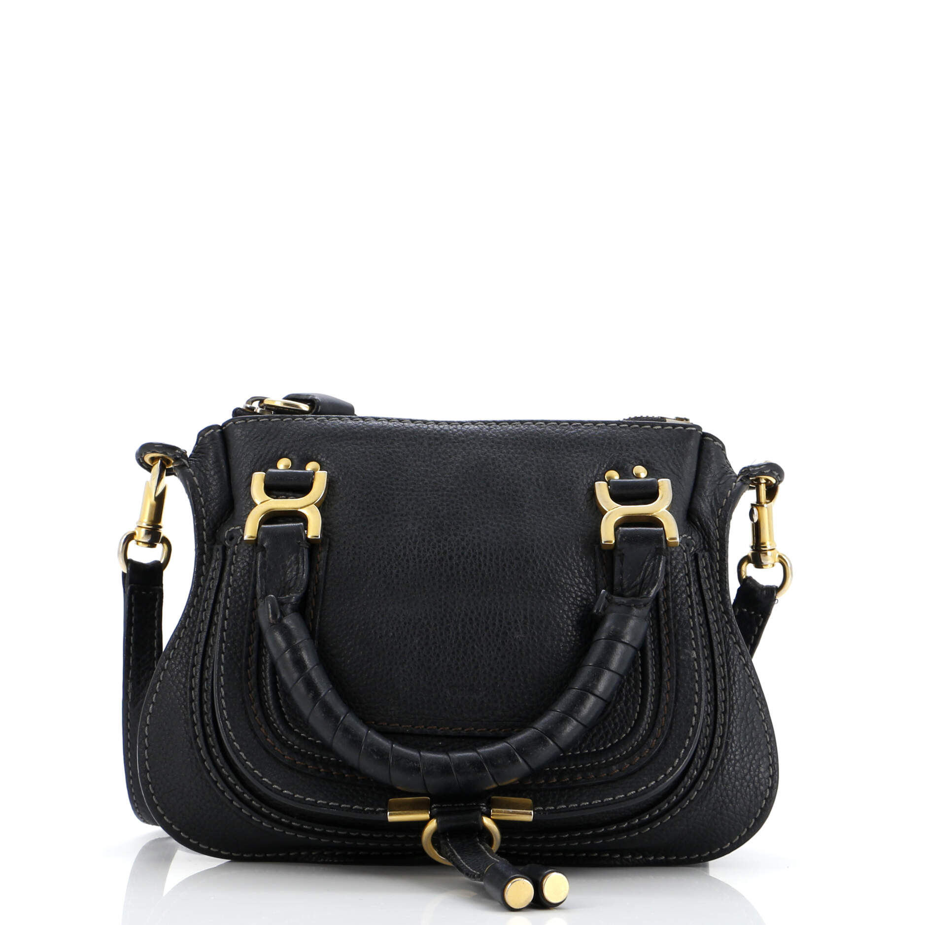Marcie Satchel Leather Baby