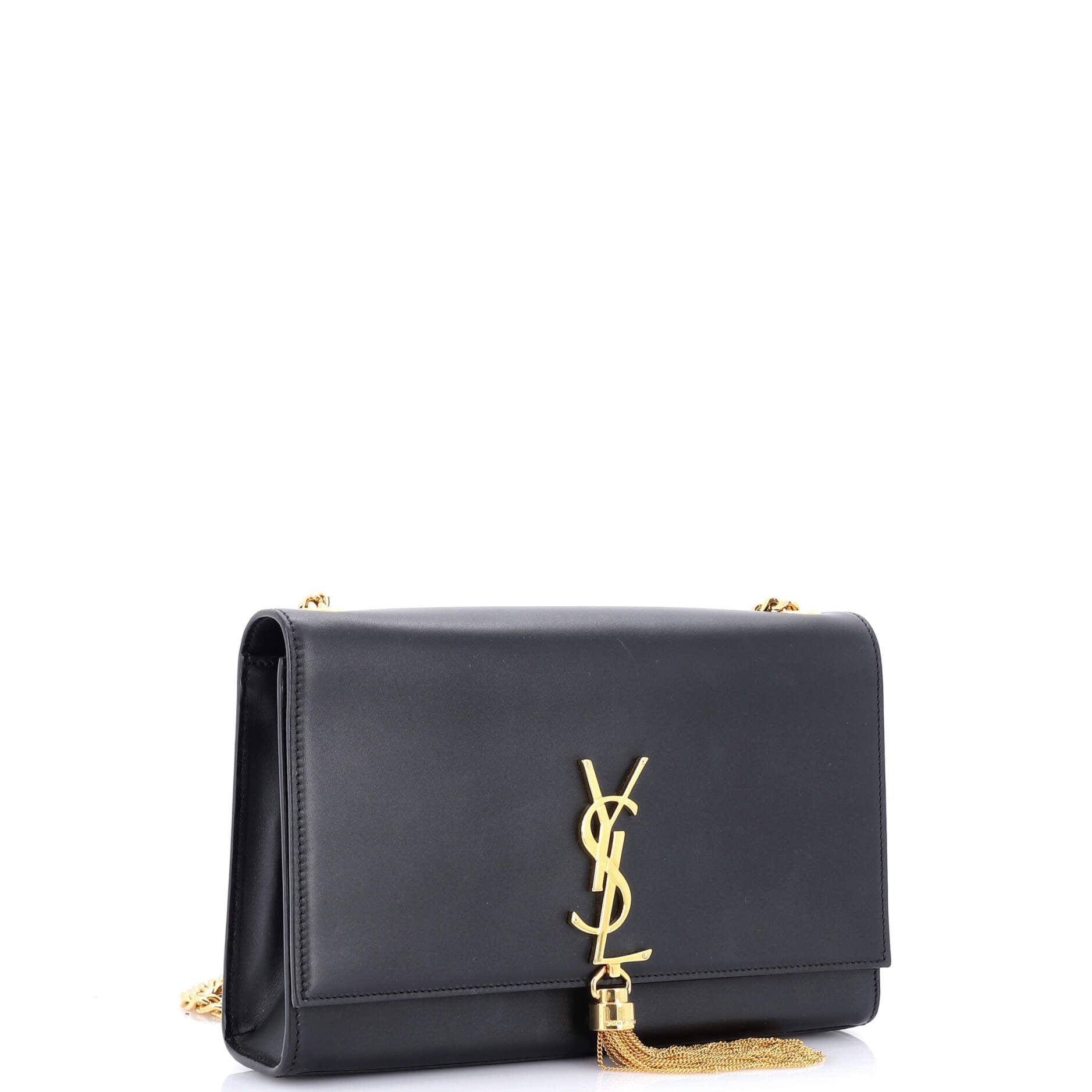 Classic Monogram Tassel Crossbody Bag Leather Medium