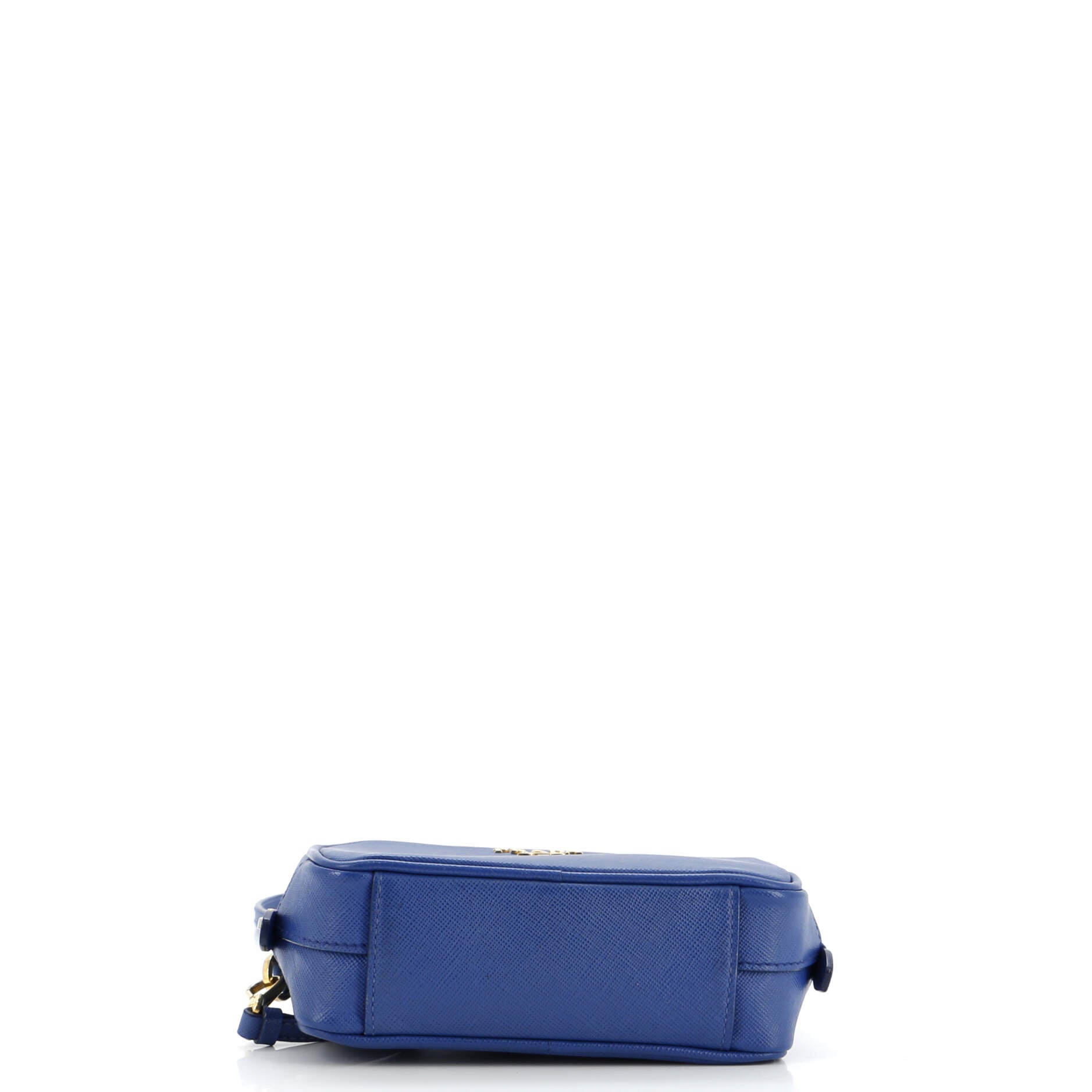 Camera Shoulder Bag Saffiano Leather Mini