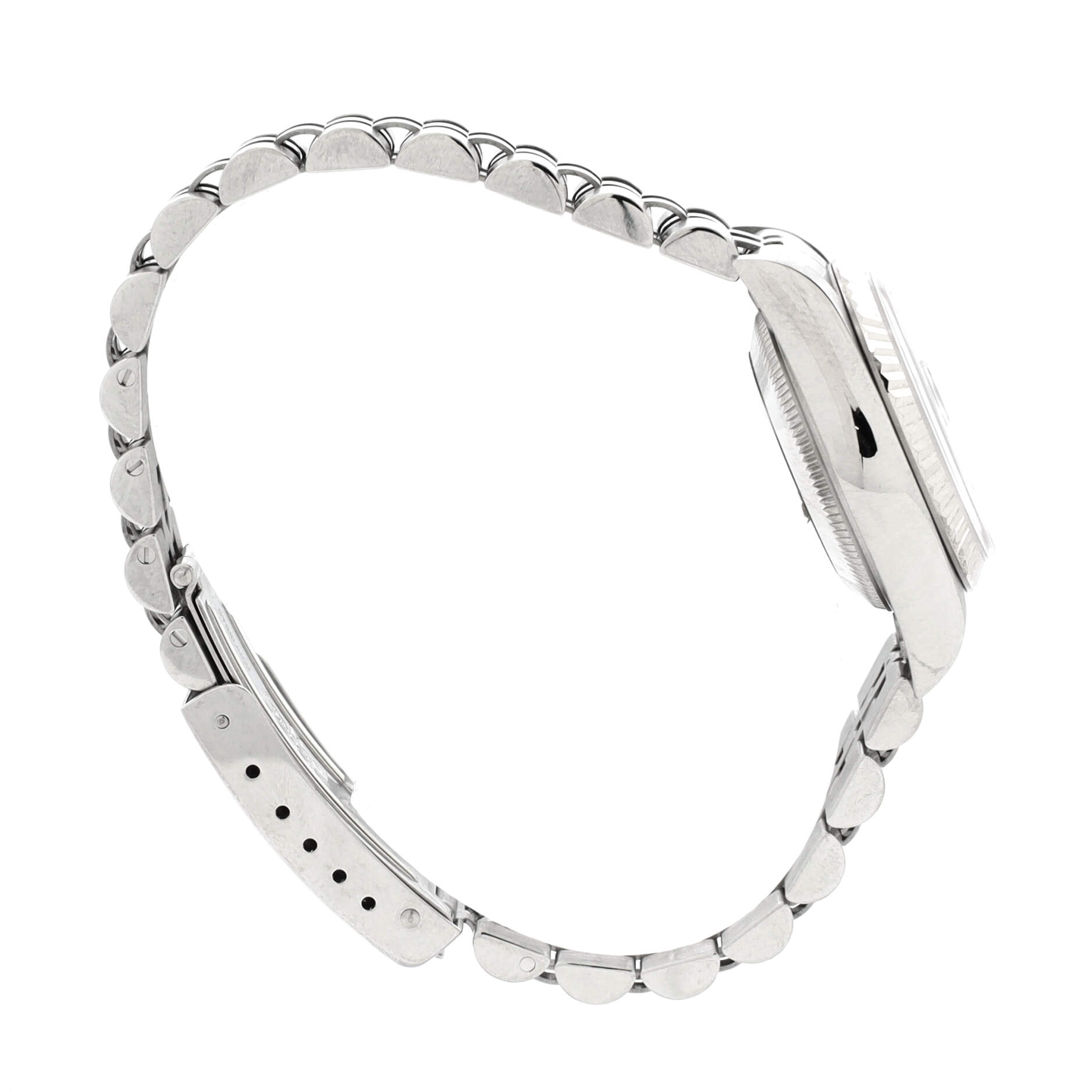 Oyster Perpetual Datejust Automatic Watch Stainless Steel and White Gold 26