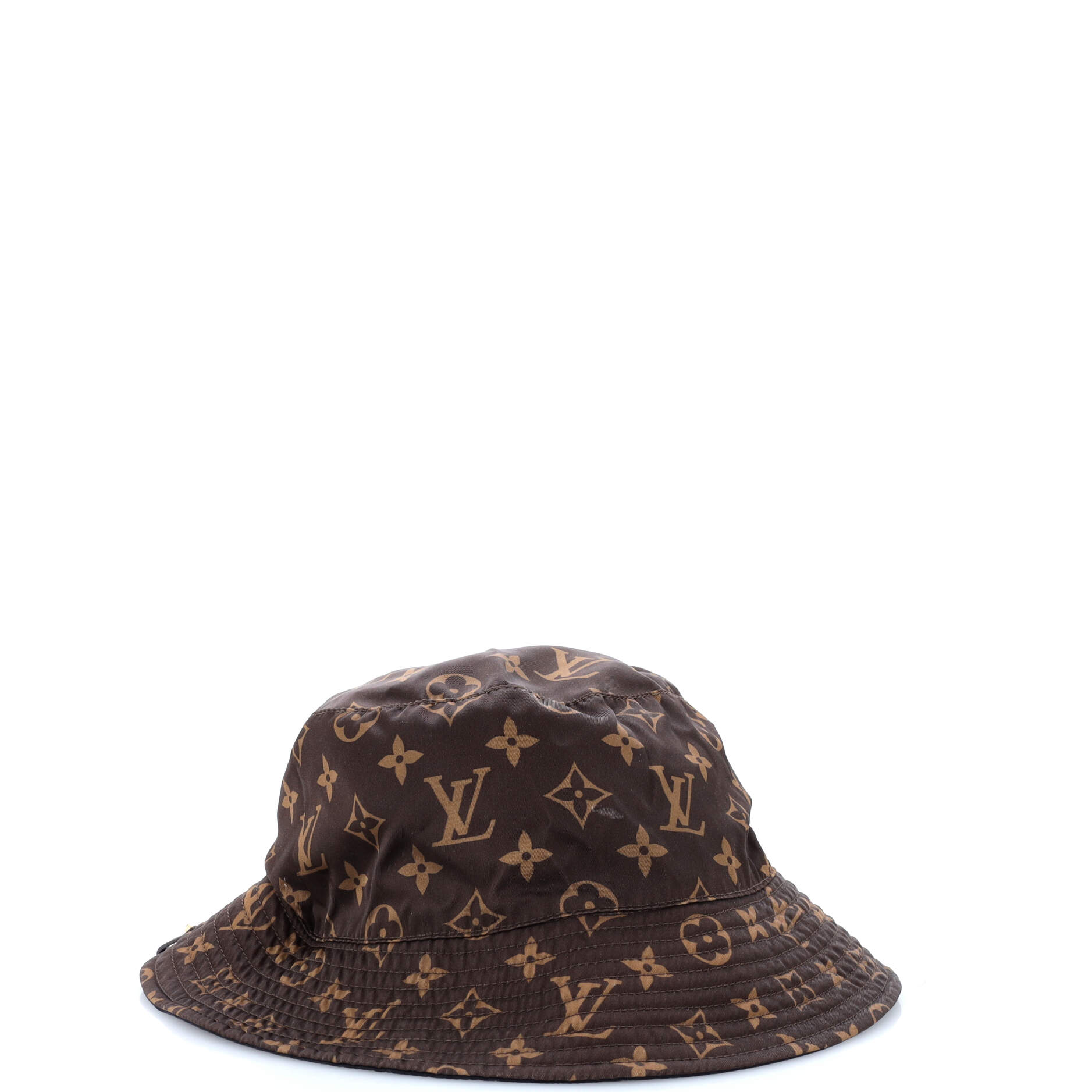 Bob Reversible Bucket Hat Monogram Nylon Medium