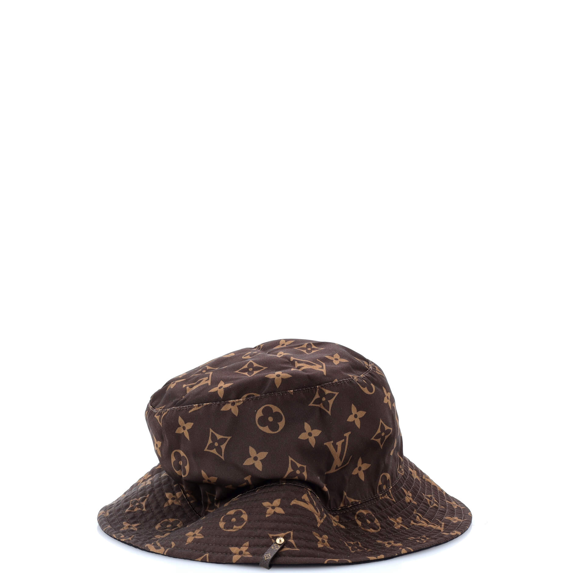 Bob Reversible Bucket Hat Monogram Nylon Medium