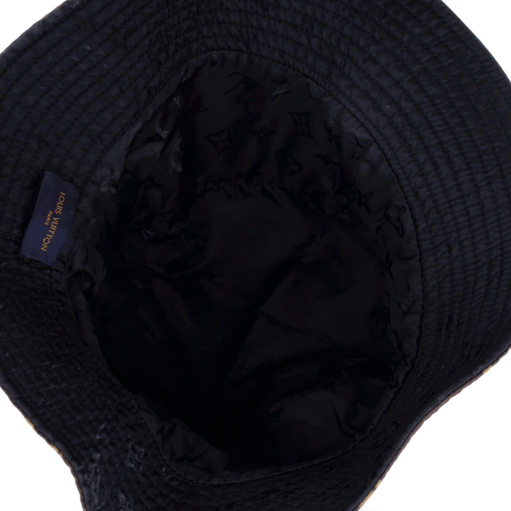 Bob Reversible Bucket Hat Monogram Nylon Medium