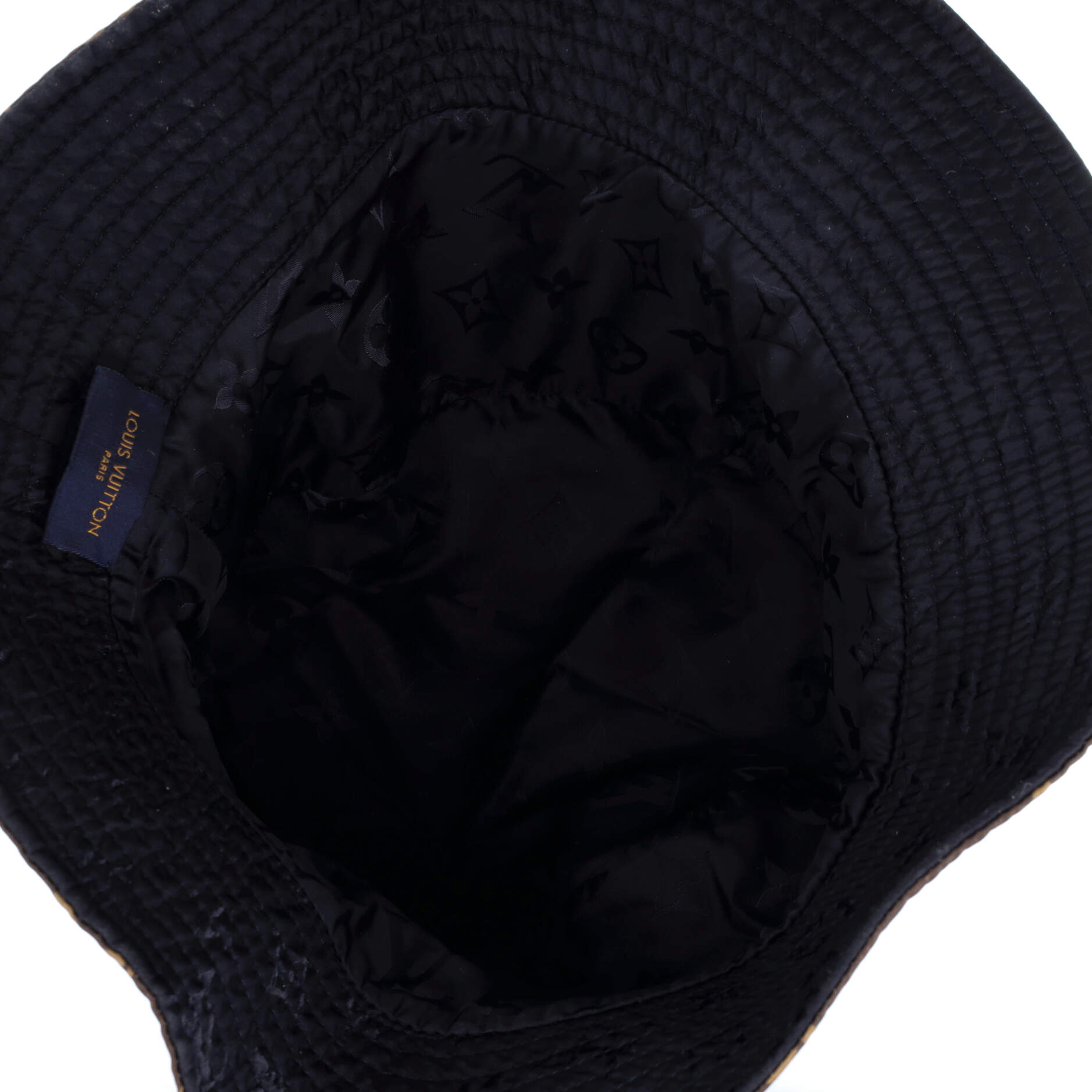 Bob Reversible Bucket Hat Monogram Nylon Medium
