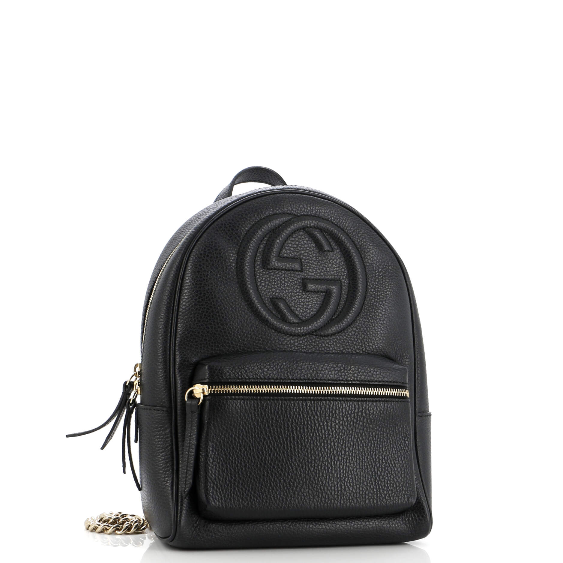 Soho Chain Backpack Leather