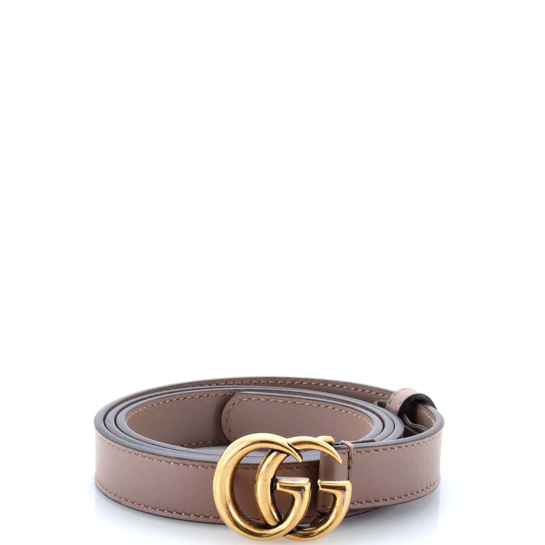 GG Marmont Belt Leather Thin 85