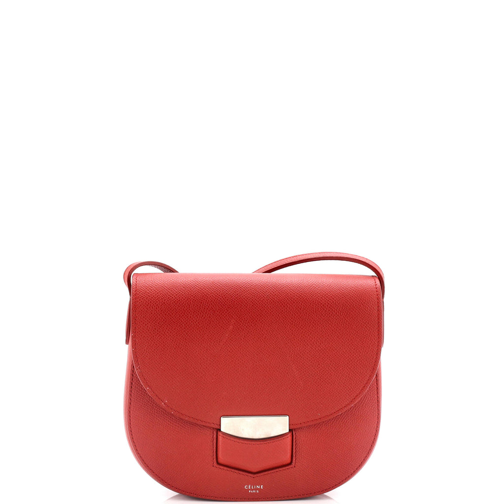 Trotteur Crossbody Bag Grainy Leather Small