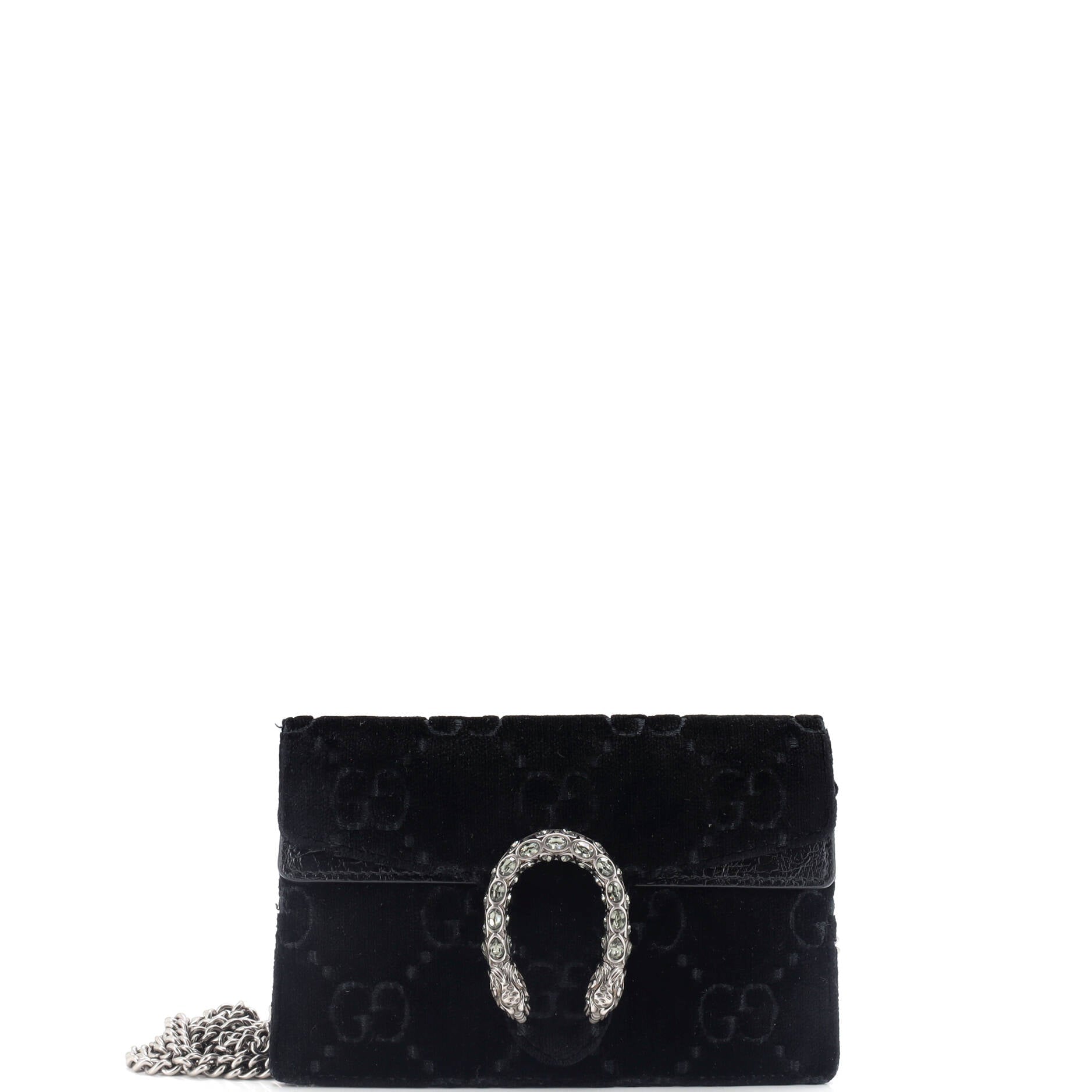 Dionysus Bag GG Velvet Super Mini