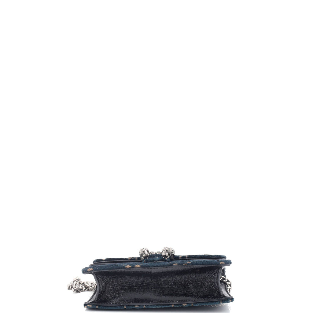 Dionysus Bag GG Velvet Super Mini