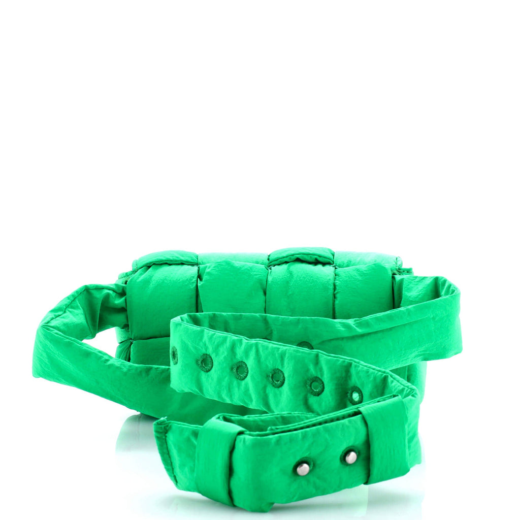 Cassette Belt Bag Padded Maxi Intrecciato Nylon Mini