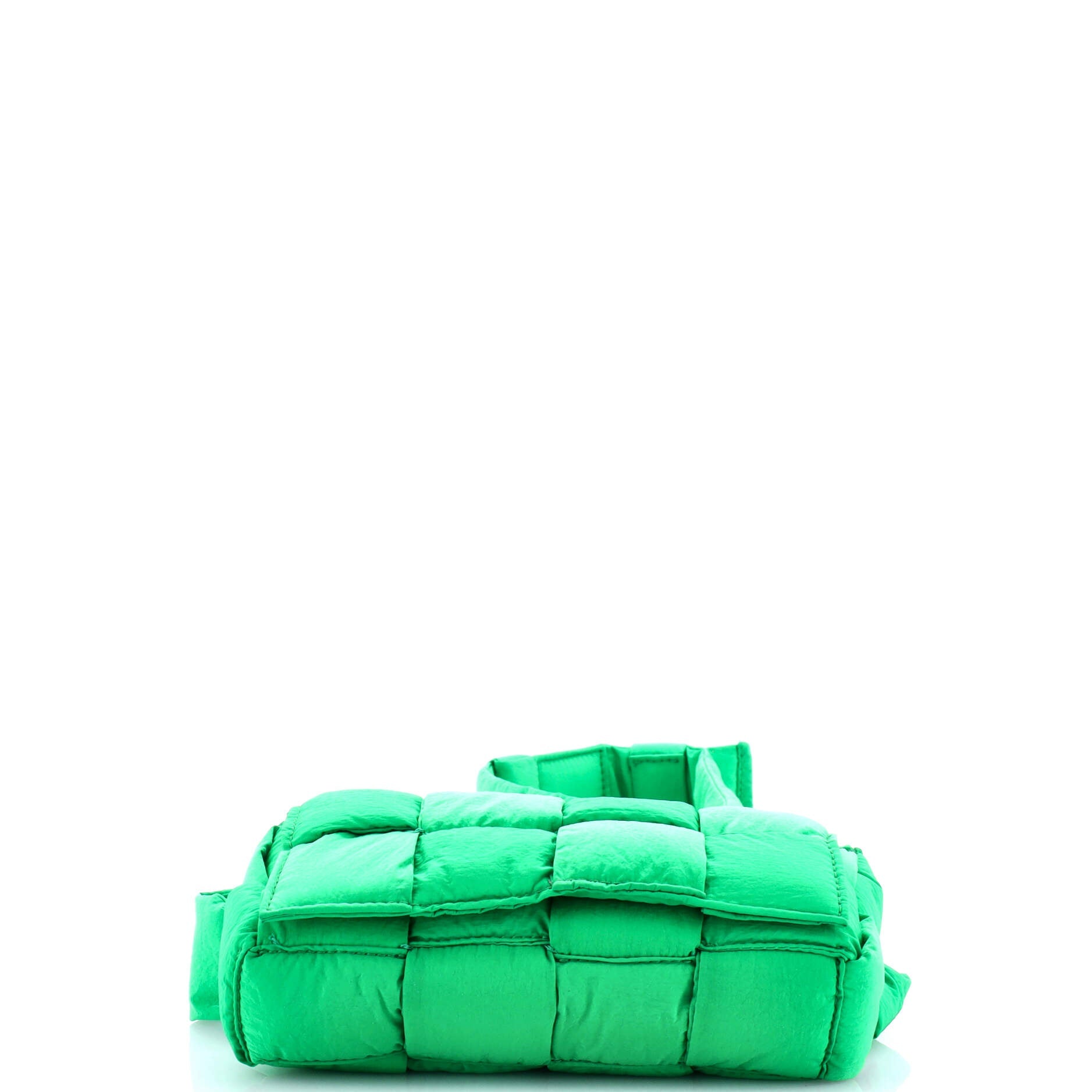 Cassette Belt Bag Padded Maxi Intrecciato Nylon Mini