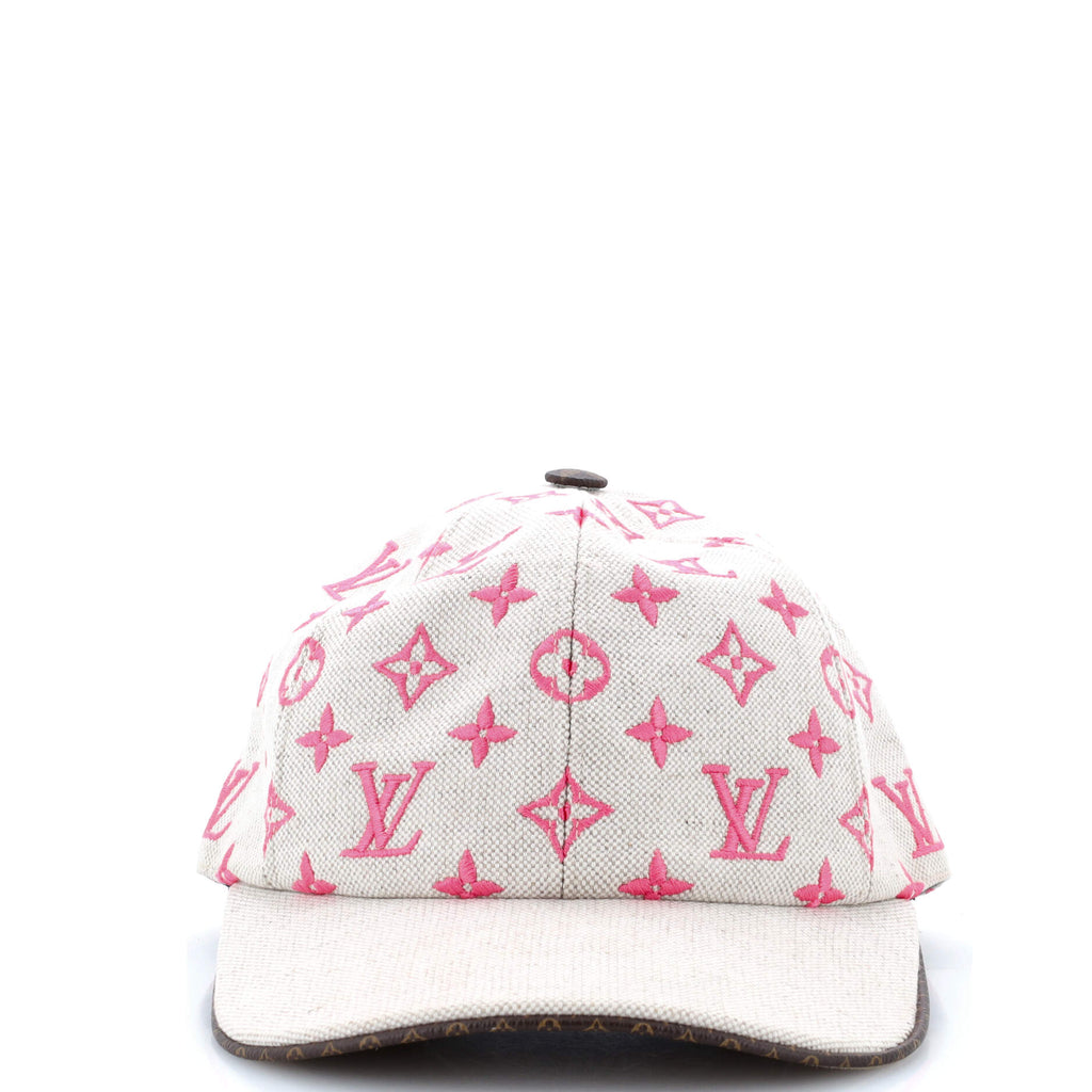 Starboard Baseball Cap Monogram Embroidered Canvas