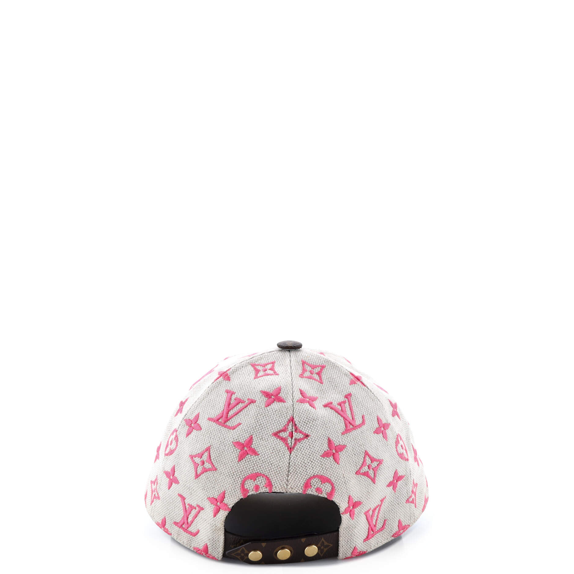 Starboard Baseball Cap Monogram Embroidered Canvas