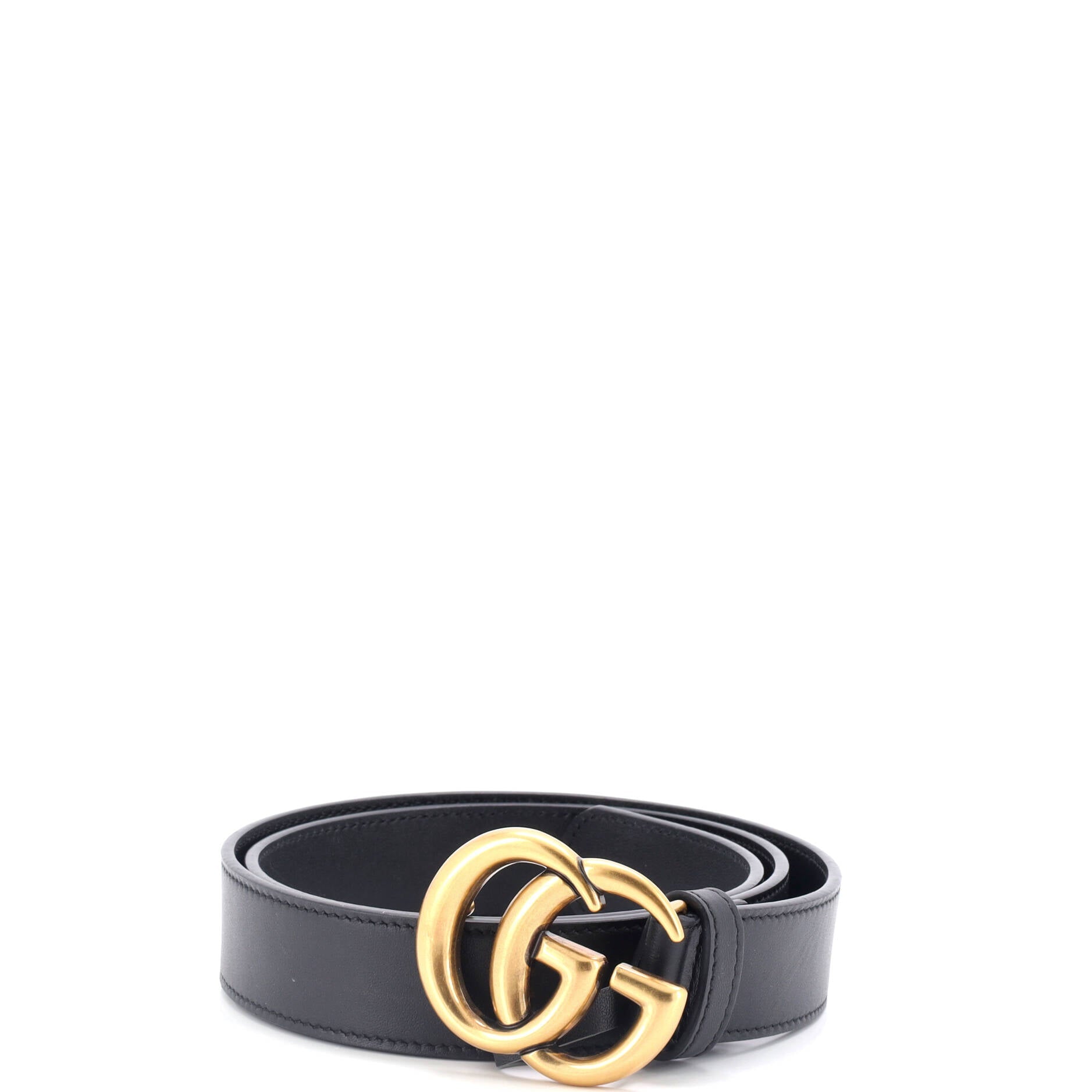 GG Marmont Belt Leather Medium 80