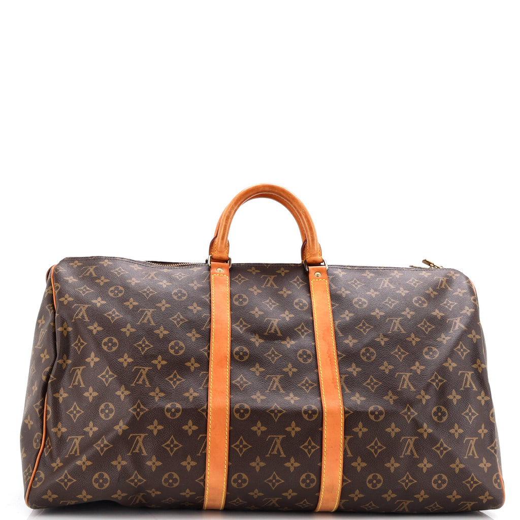 Keepall Bandouliere Bag Monogram Canvas 55
