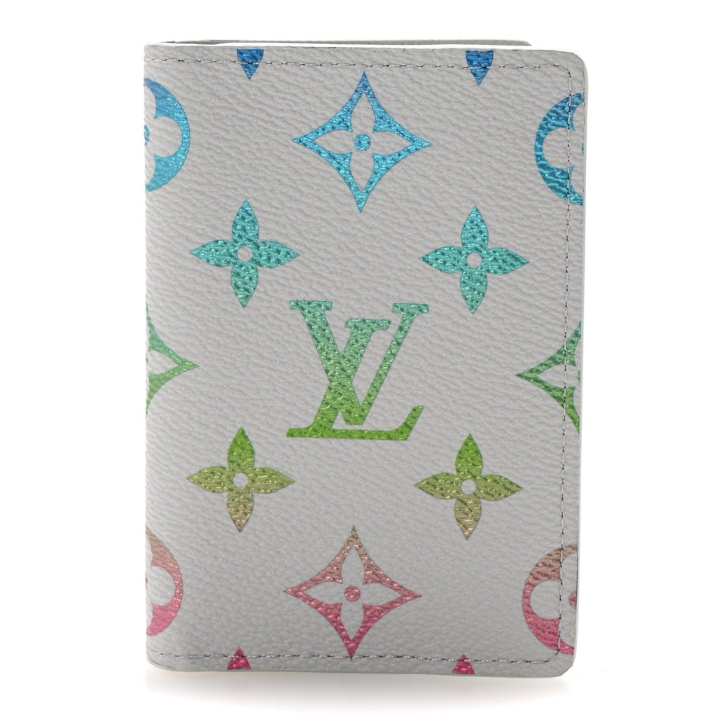 Monogram Pocket Organizer Gradient Grey