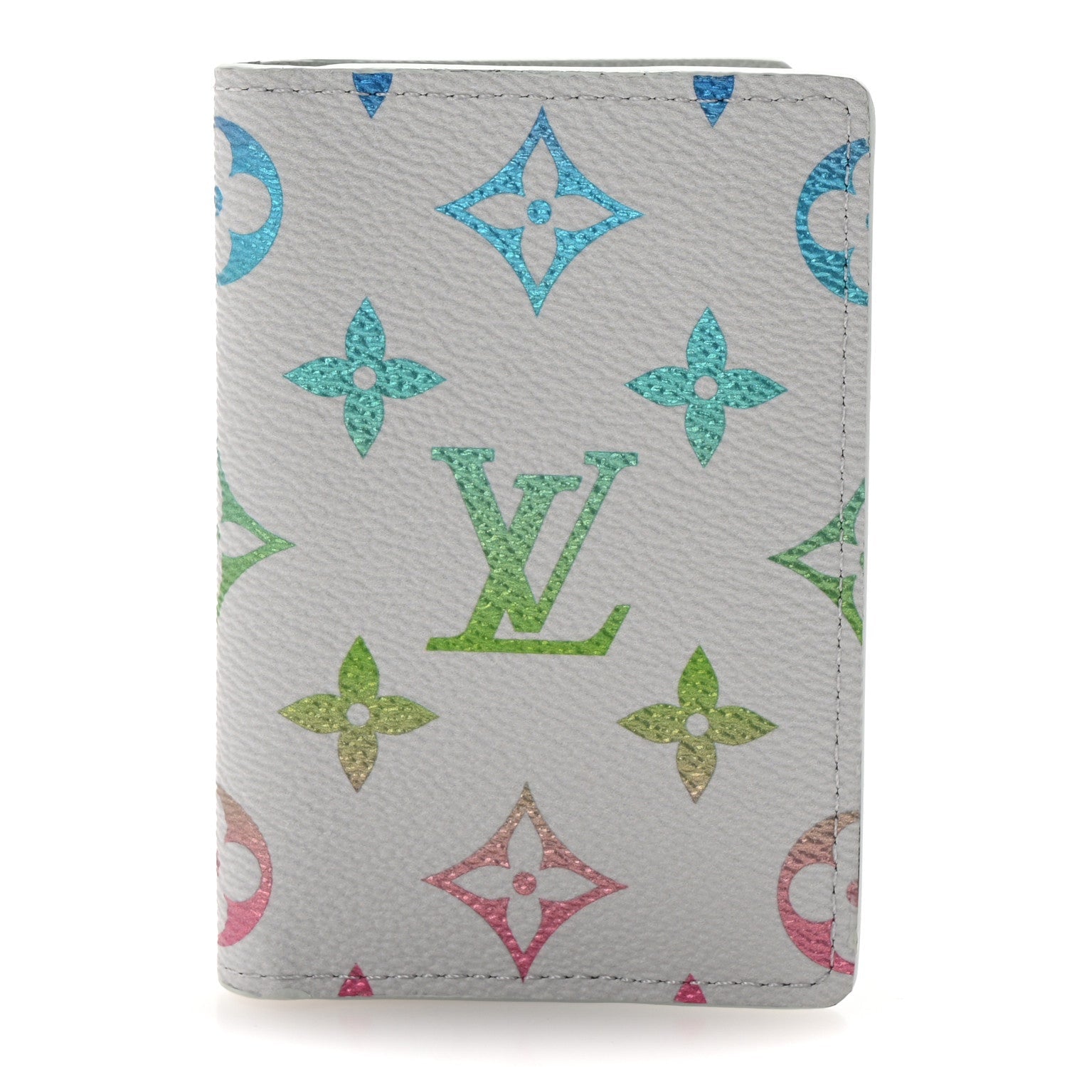 Monogram Pocket Organizer Gradient Grey