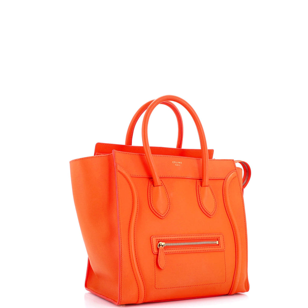 Luggage Bag Smooth Leather Mini