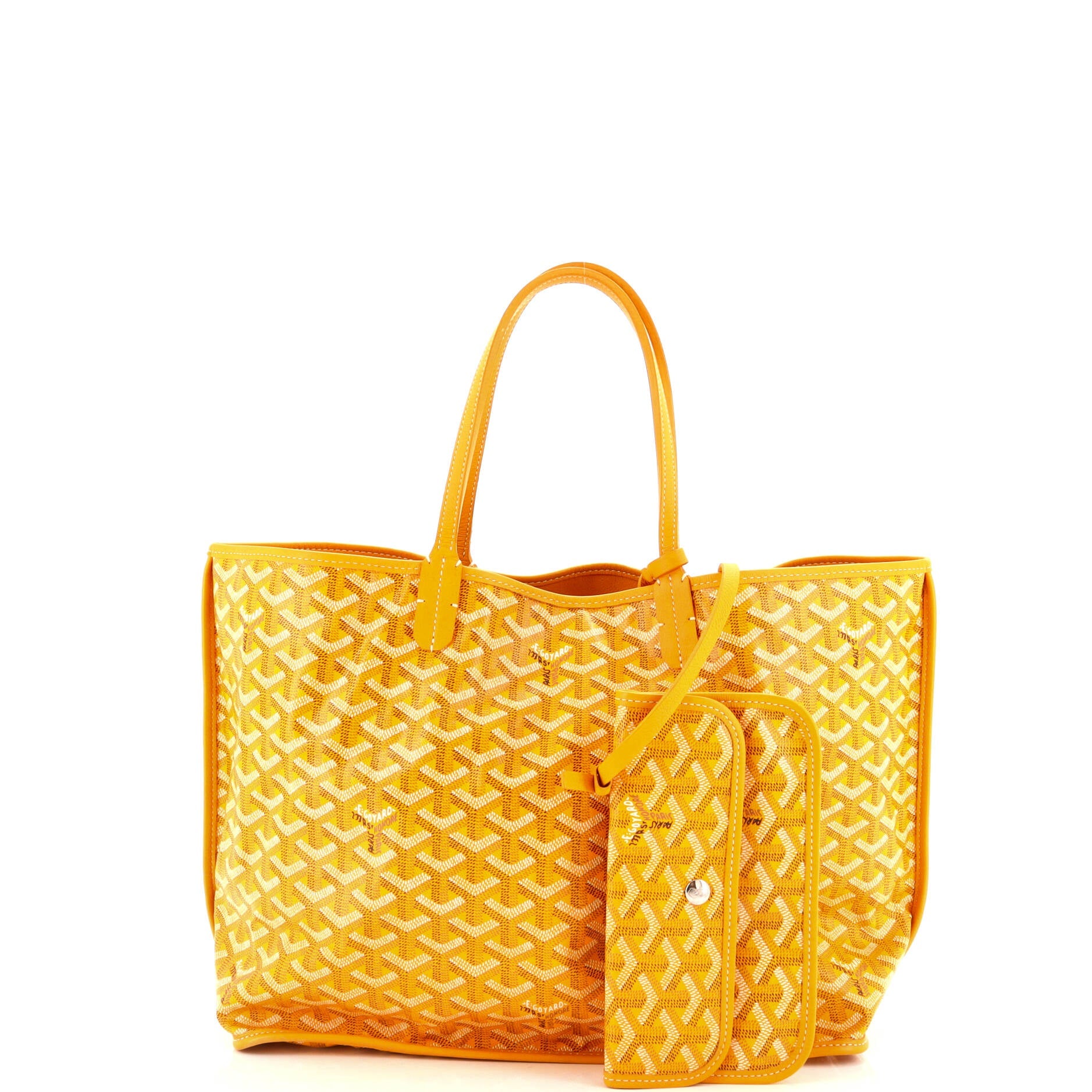 Anjou Reversible Tote Coated Canvas PM