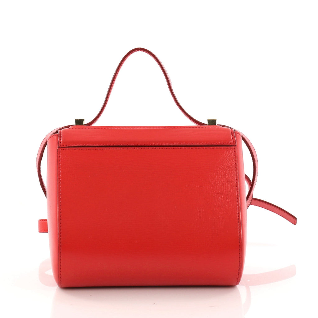 Pandora Box Handbag Leather Mini