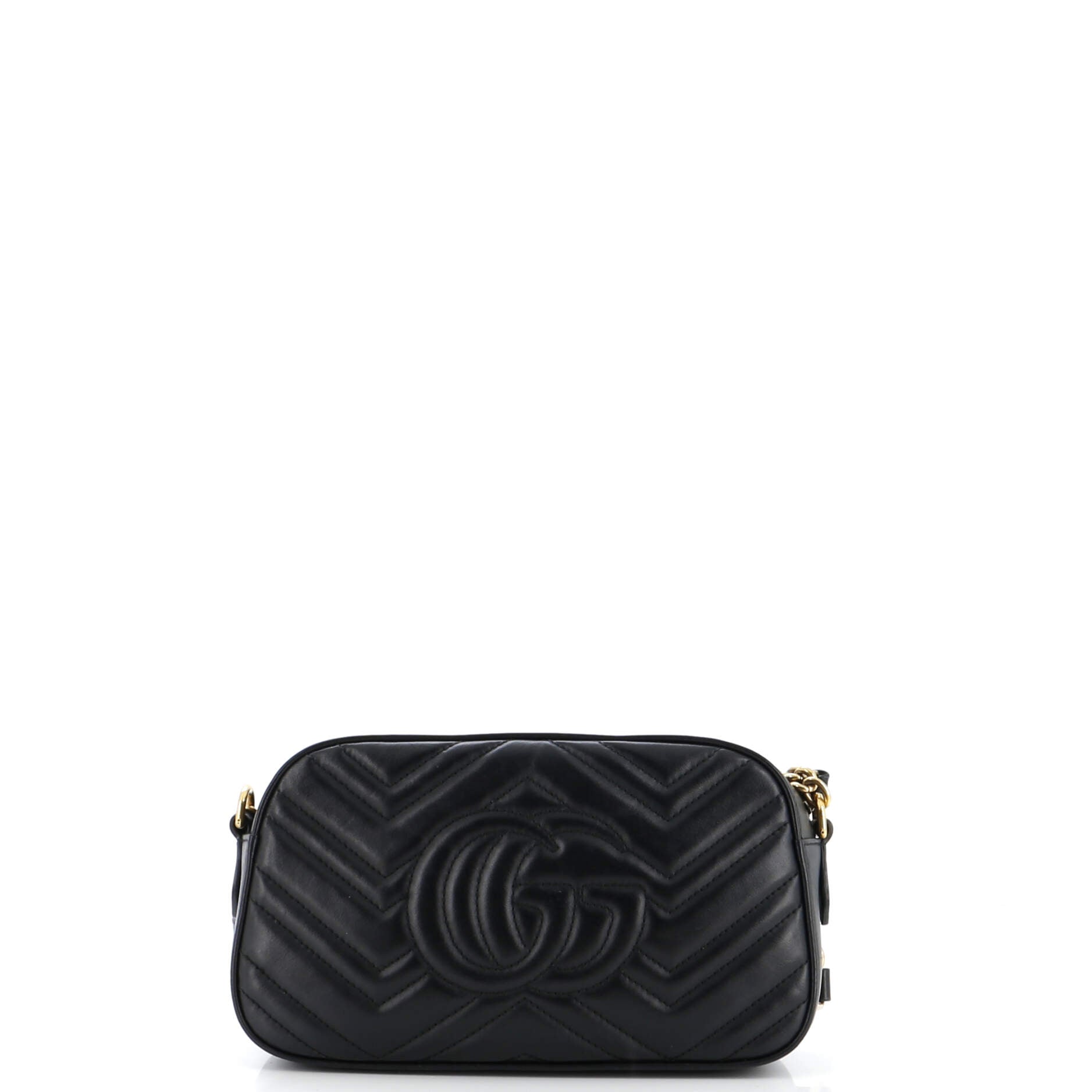 GG Marmont Shoulder Bag Embellished Matelasse Leather Small