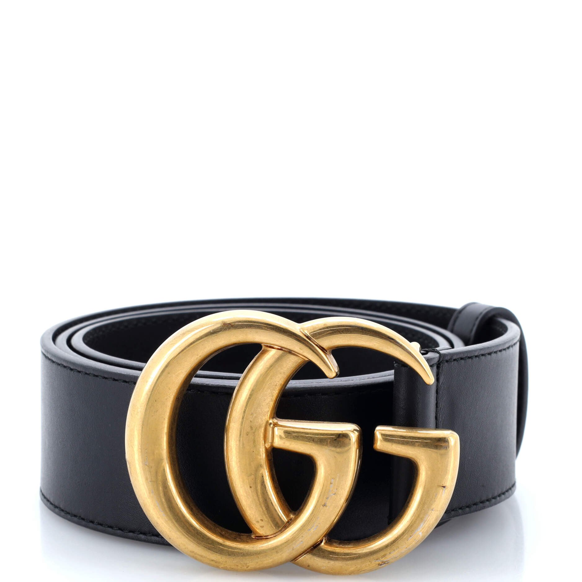 GG Marmont Belt Leather Wide 100